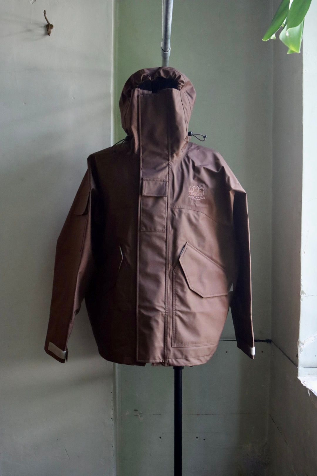 is-ness - イズネス23AW NINJA HOODIE SHELL JACKET(1005AWJK02)BROWN