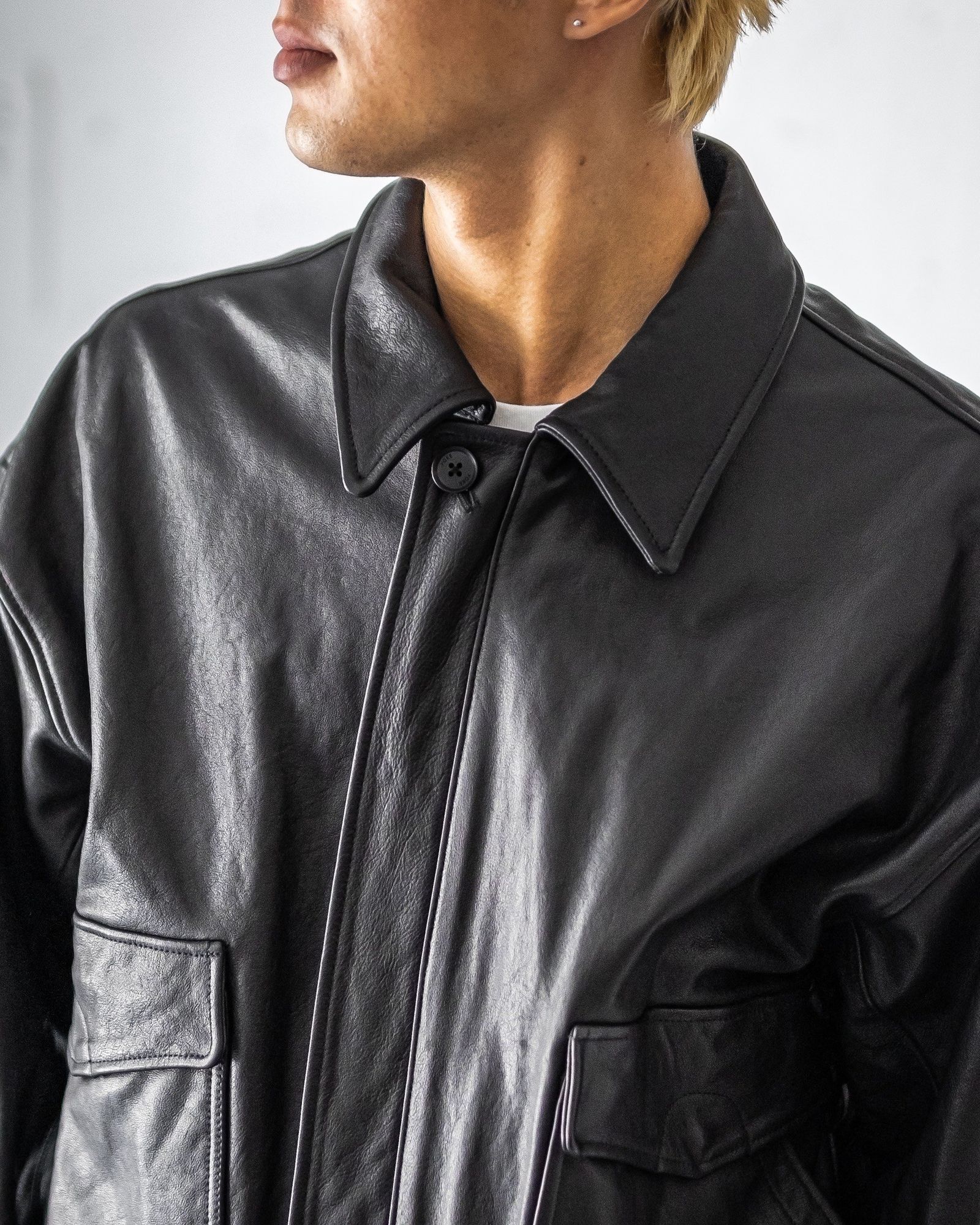 YOKE LEATHER FLIGHT JACKET 新作発売！ | 7109 | MARK