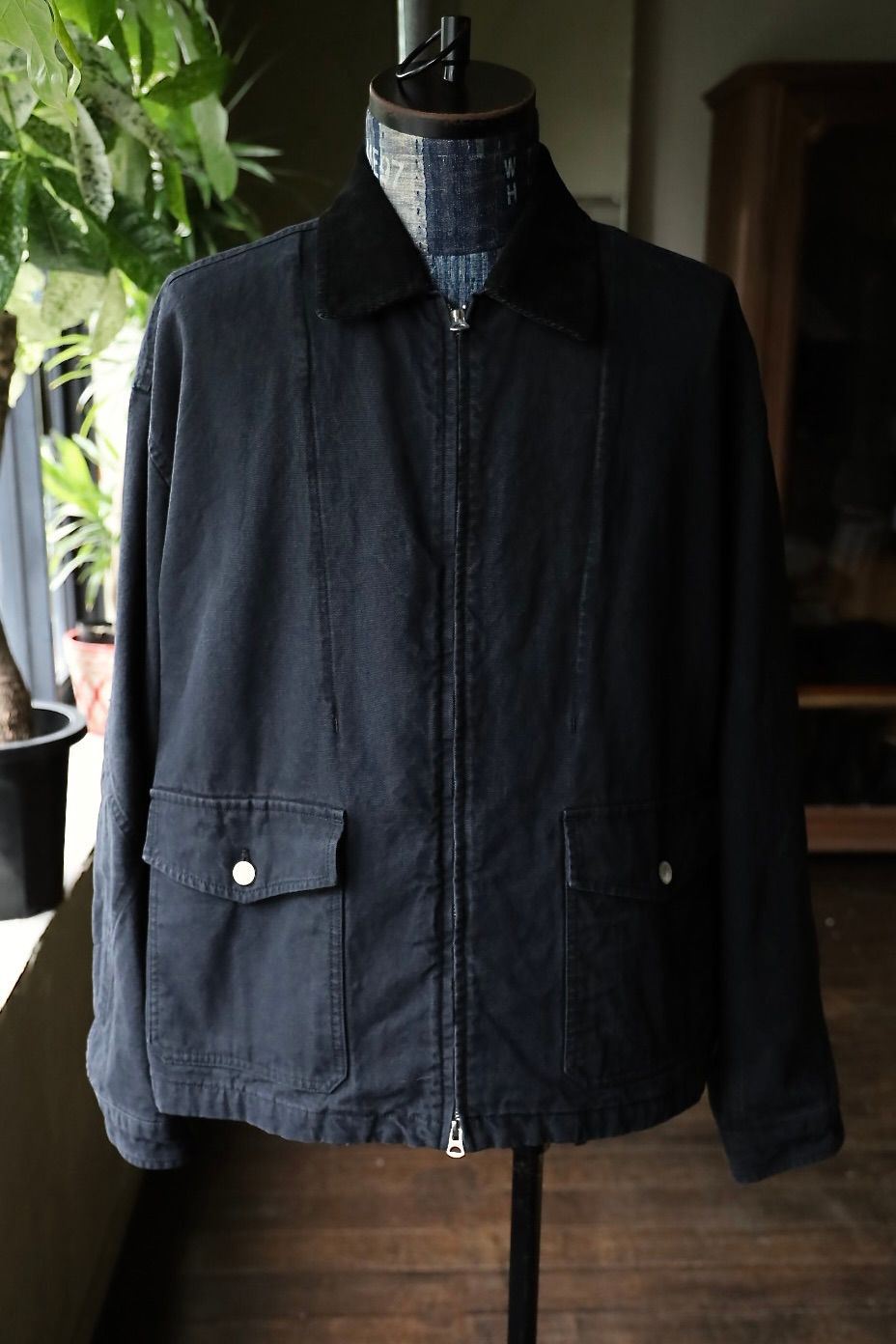 96ss COMME des GARÇONS HP 白ステッチ ジップアップ 96ss COMME des