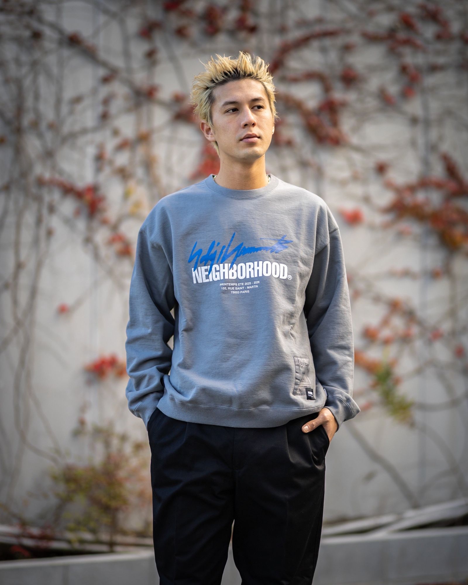 Yohji Yamamoto × NEIGHBORHOOD SWEAT SHIRT LS 新作発売！ | 7569 | MARK