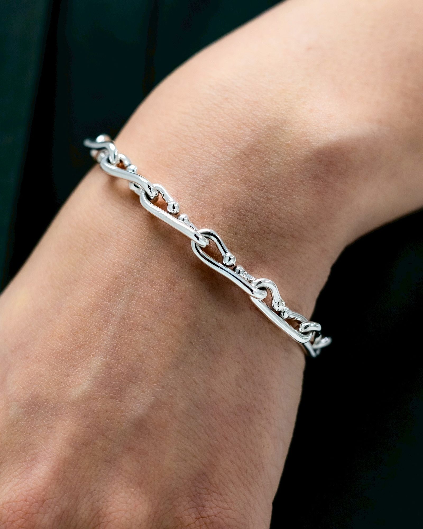 XOLO - XOLO JEWELRY ブレスレット / Oval Cut Link Bracelet -7mm