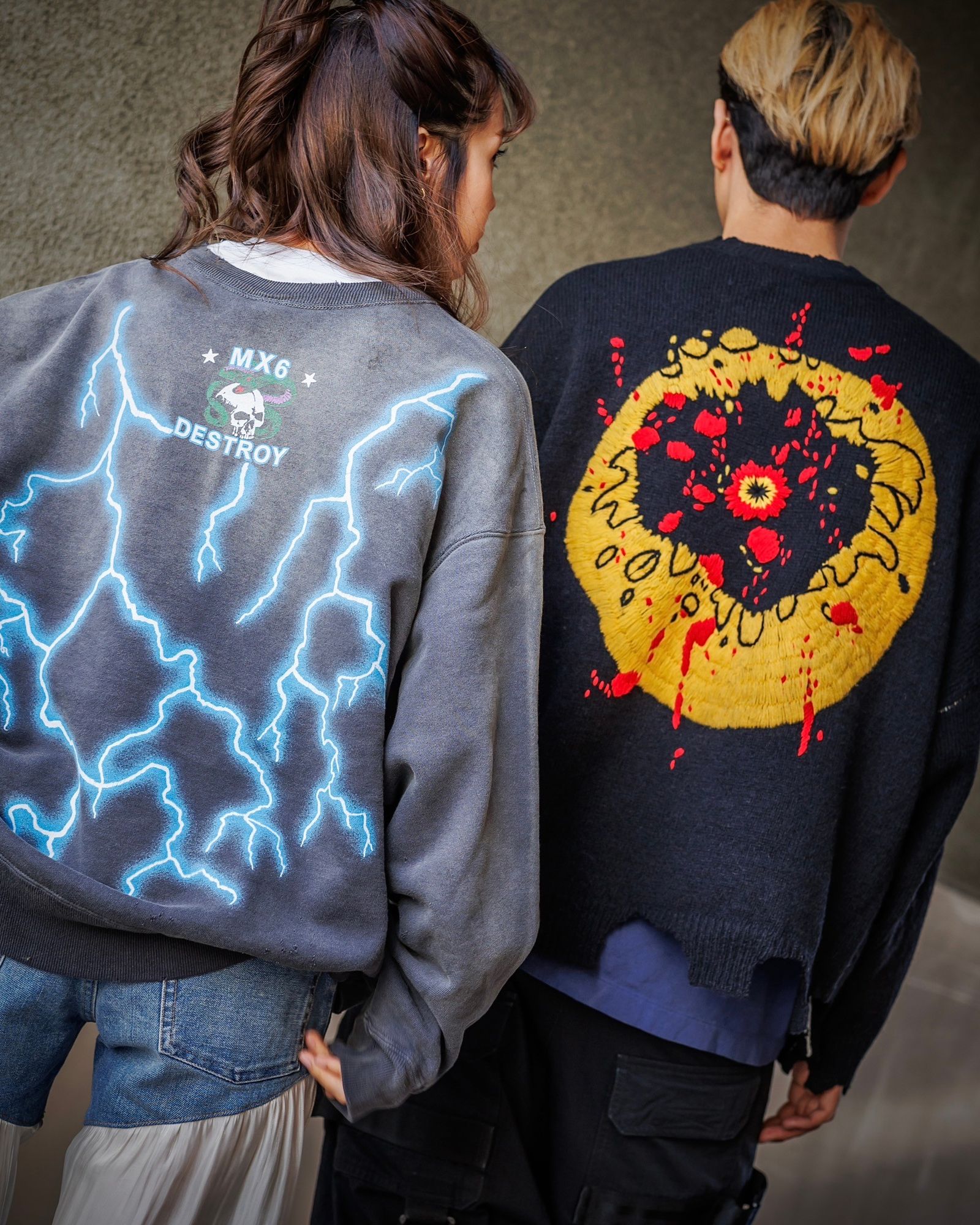 SAINT M×××××× - セントマイケル24AW MEDUSA CREW SWT(SM-YS1-0000-029