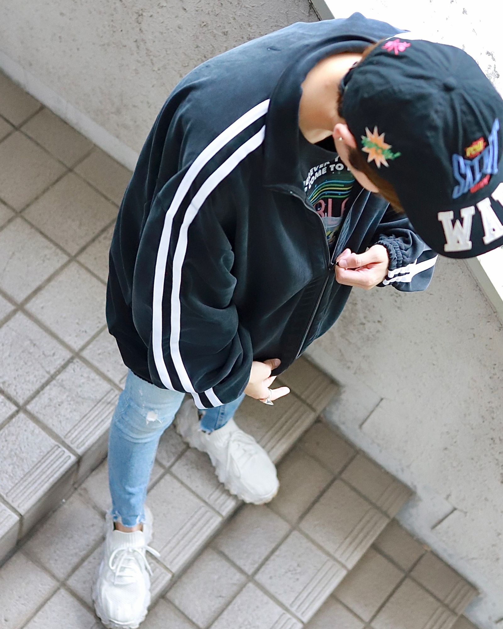 doublet 23AW VINTAGE EFFECT TRACK JACKET style.2023.7.15 | 3486 | MARK