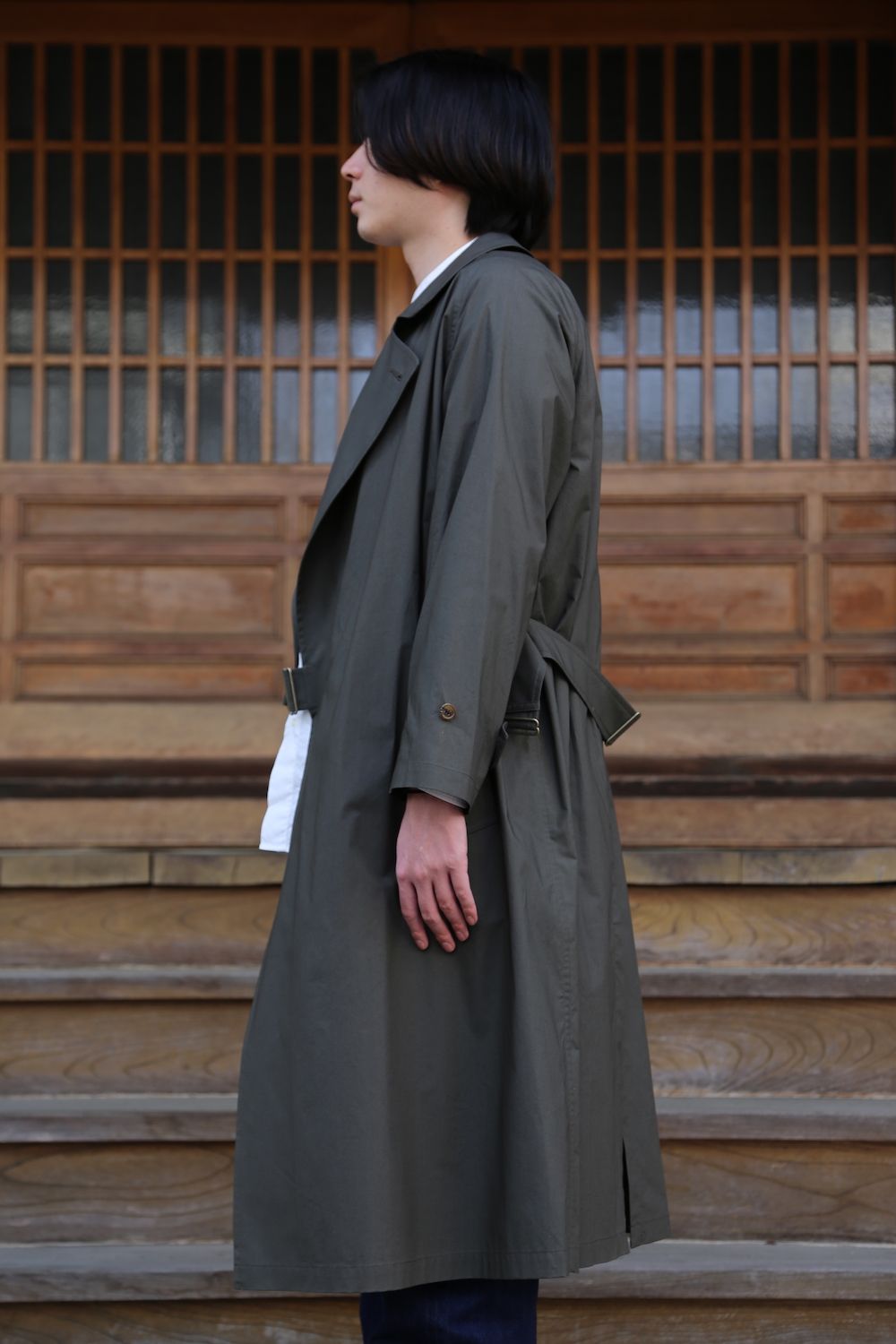 CIOTA スビンコットン 40/- タイプライター タイロッケンコート(COLM