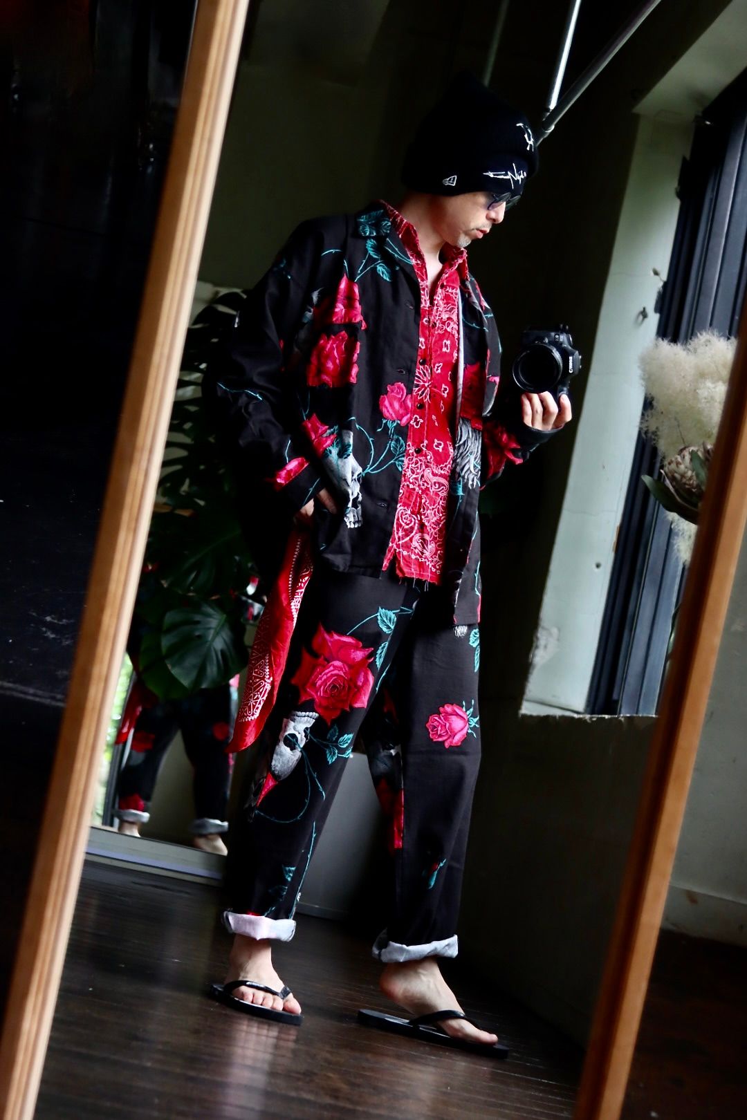 SAINT M×××××× ×WILDSIDE YOHJI YAMAMOTO PAJAMAスタイル | 3451 | MARK