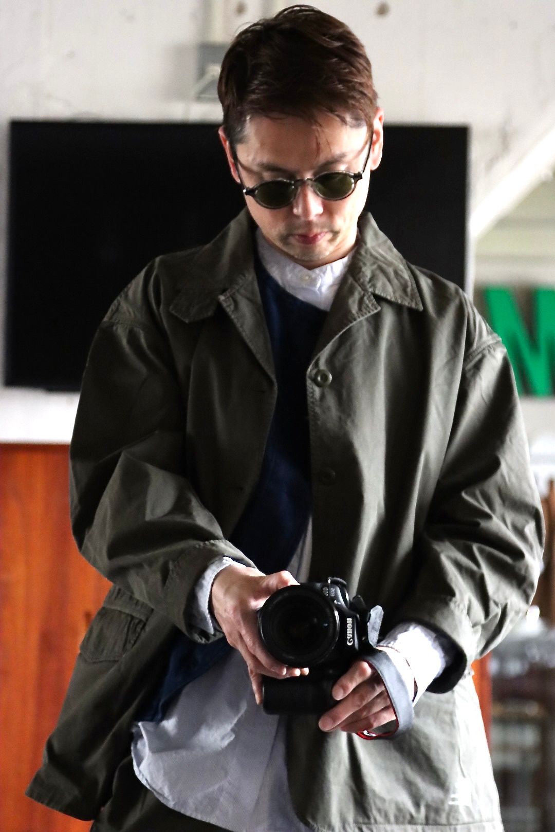 FreshService OVERDYED LEFT TWILL ENGINEER JACKET