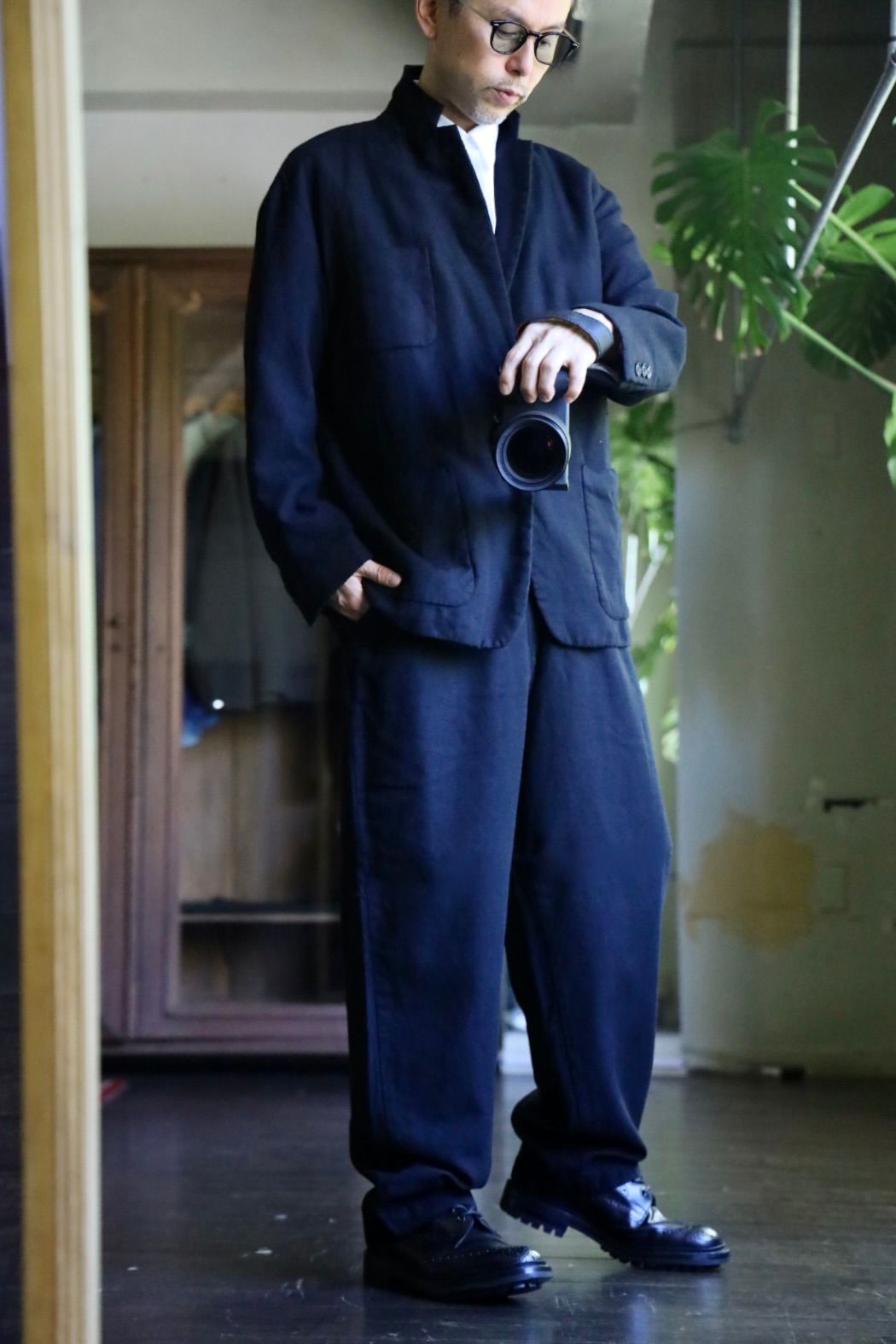 COMME des GARCONS HOMME - コムデギャルソンオム24AW 縮絨ウール