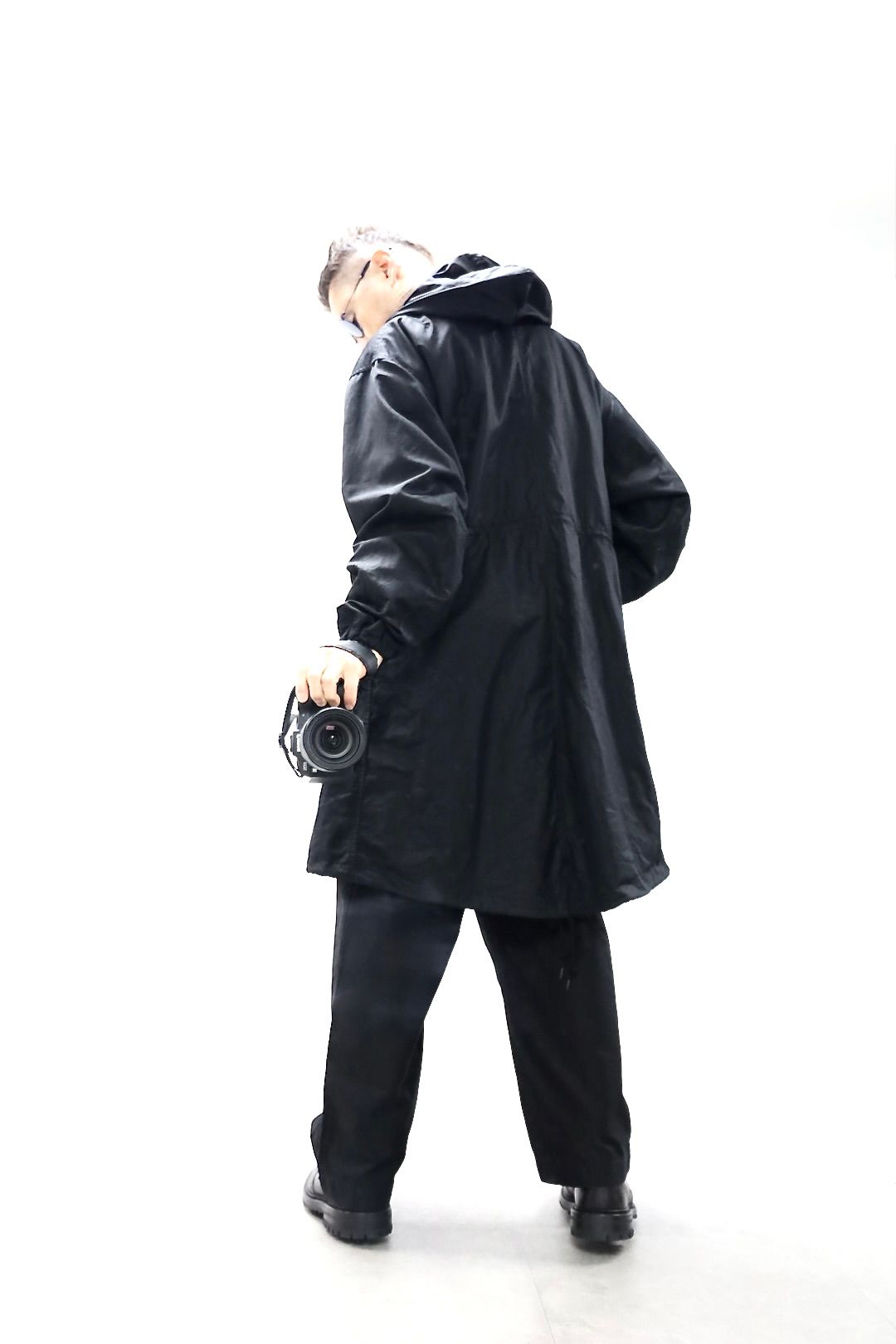 COMME des GARCONS HOMME 26SS 綿麻M-51モッズコートスタイル | 8018