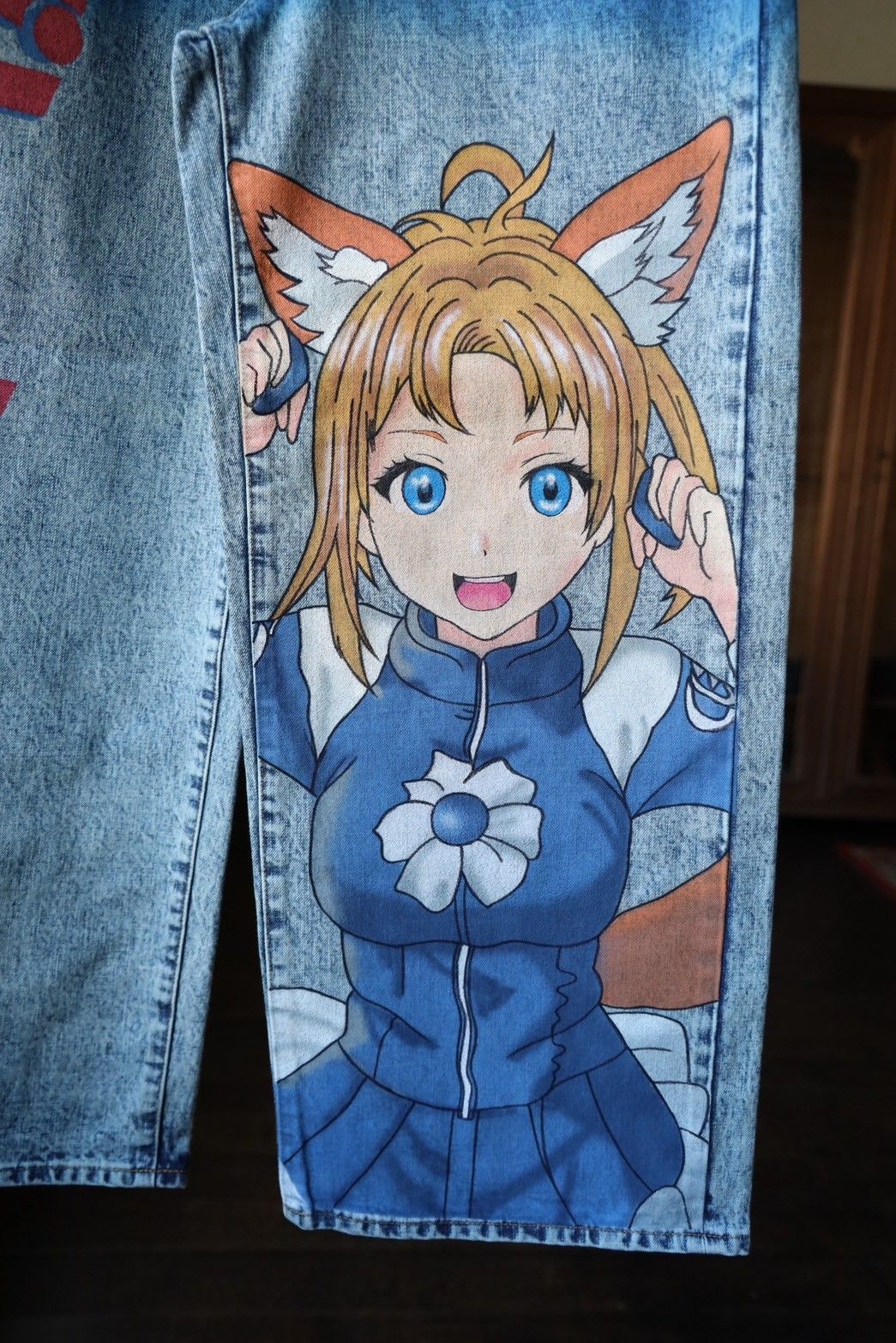 doublet - doublet 25SS ANIME HAND-PAINTING DENIM PANTS(25SS06PT296