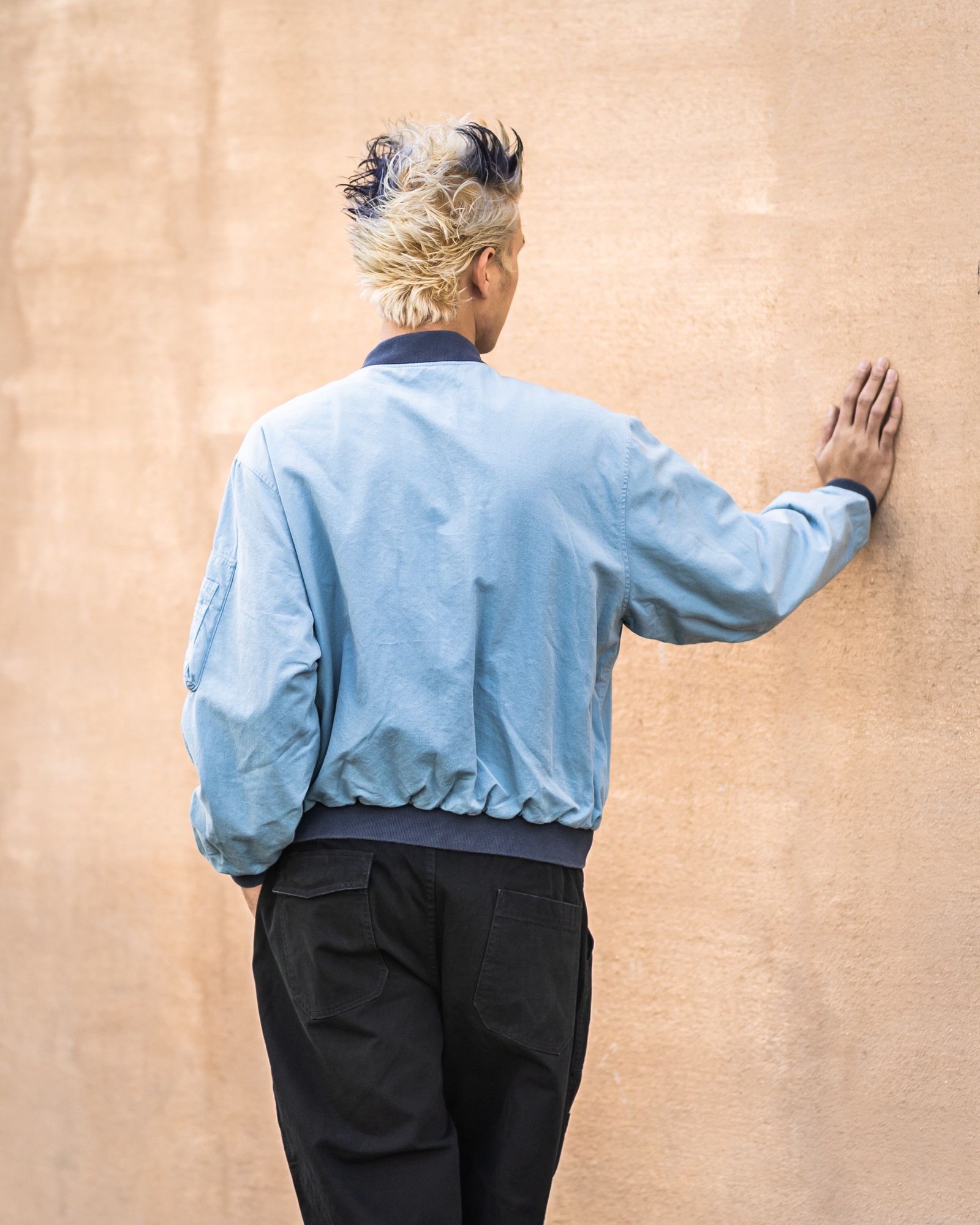 A.PRESSE Vintage Silk Cotton Test Pilot Model Jacket 新作発売