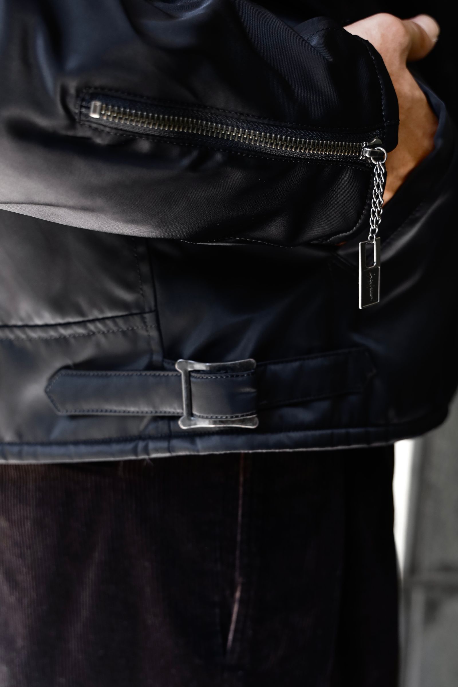 yohji yamamoto - Yohji Yamamoto ナイロンブルゾン(HO-Y14-608)☆新作