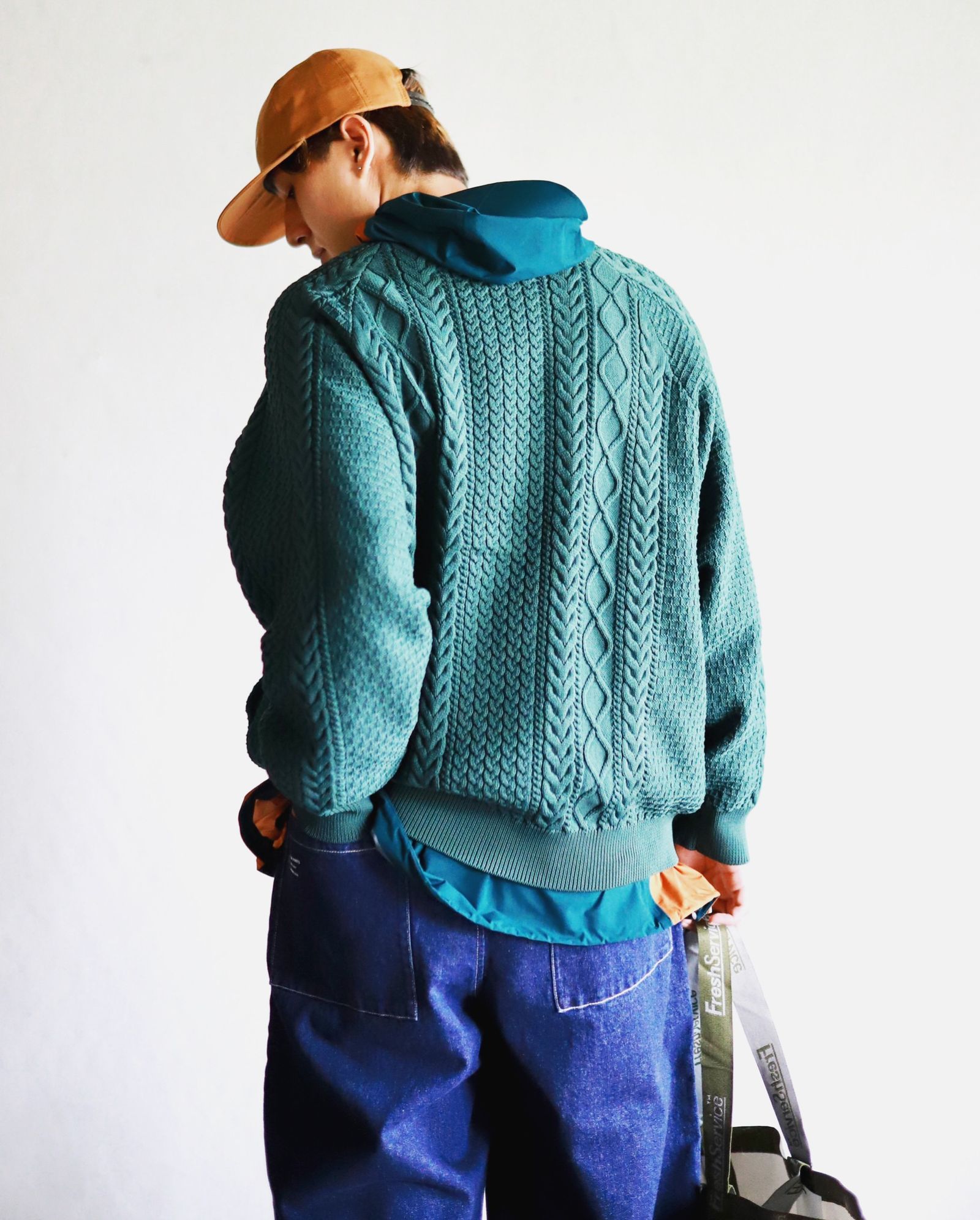 FreshService新作FISHERMAN TECH SWEATERスタイル | 3711 | MARK