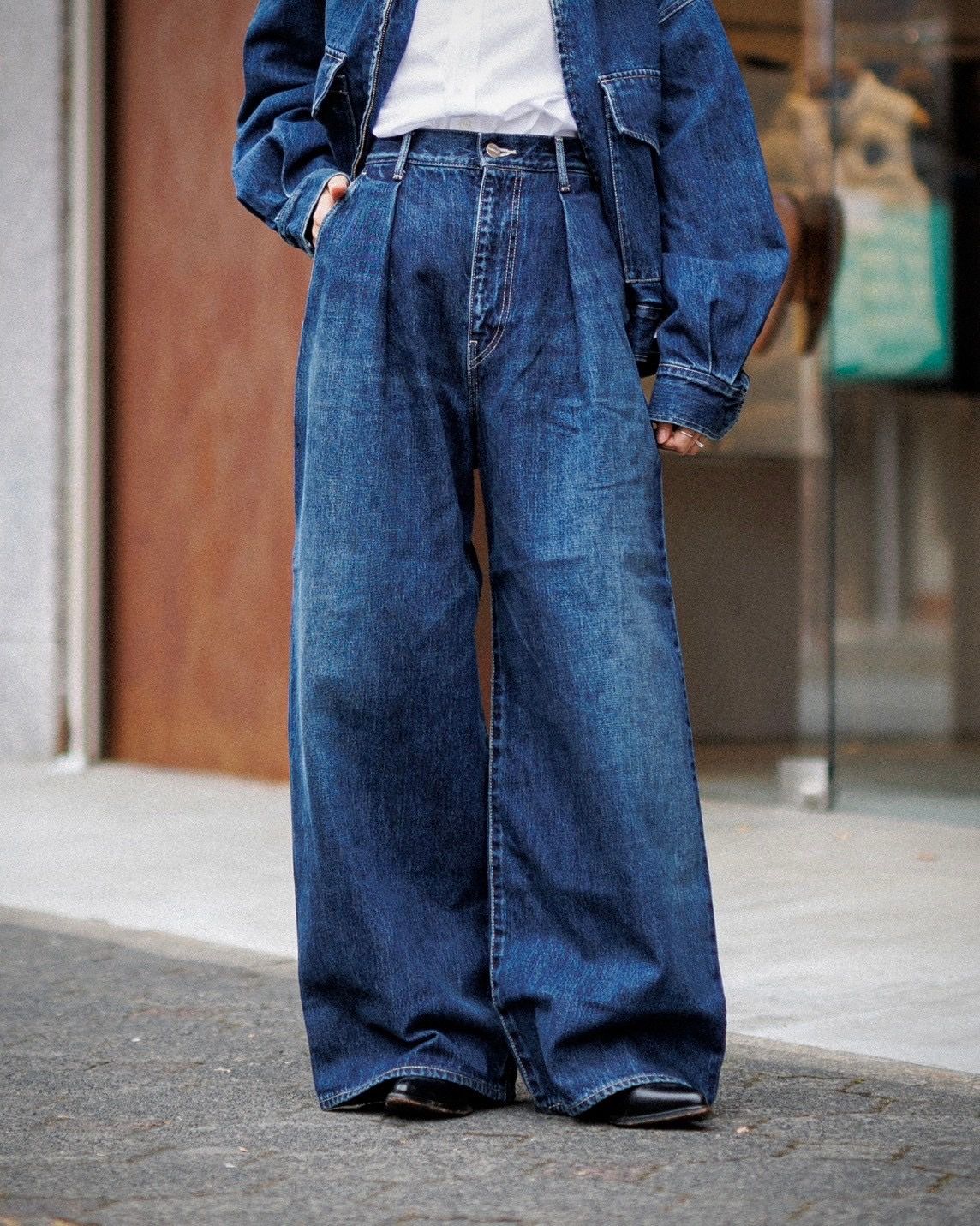 Graphpaper 25SS 新作Selvage Denim Zip Jacket style.2025.1.17