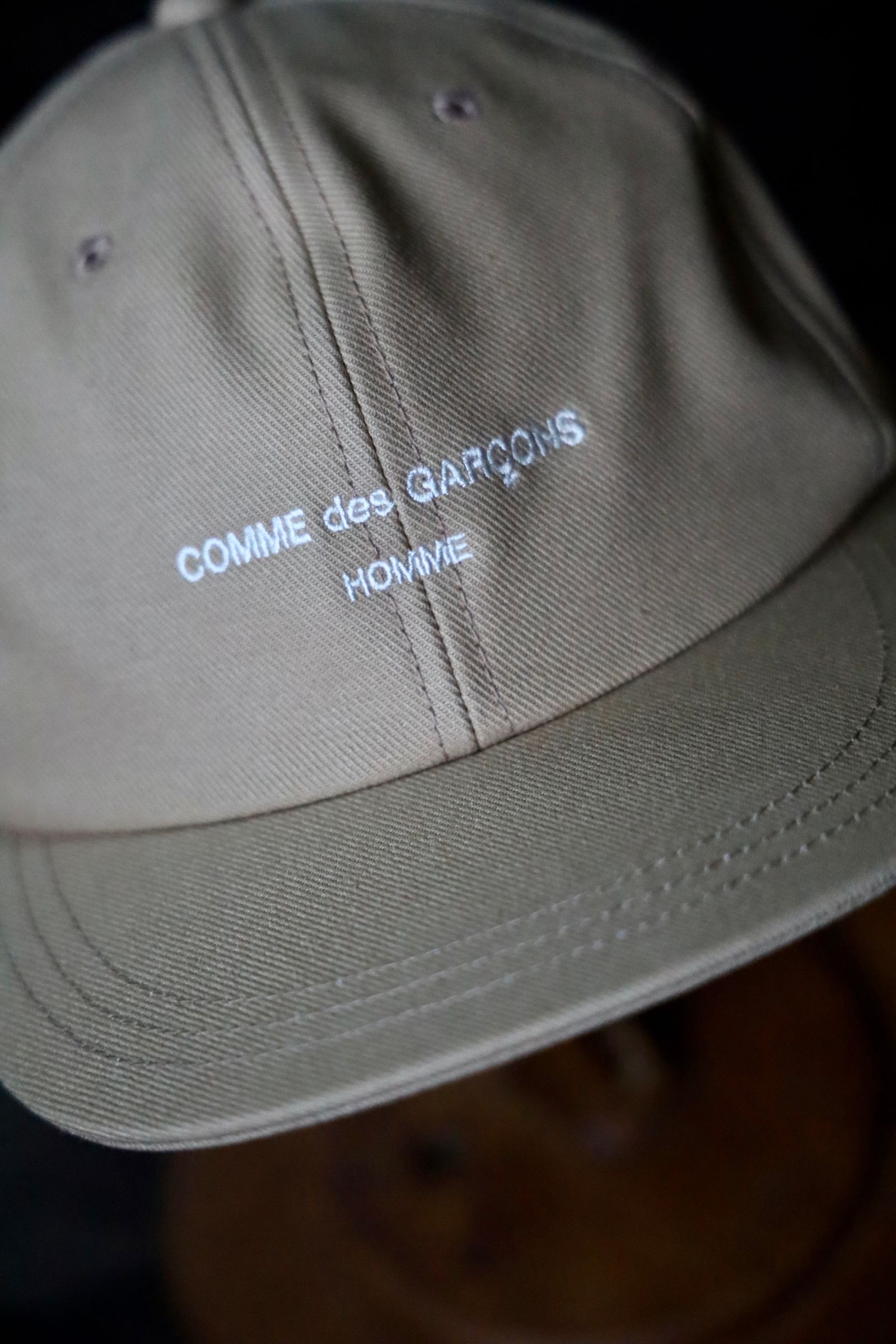 COMME des GARCONS HOMME - コムデギャルソンオム24AW ロゴキャップ(HN