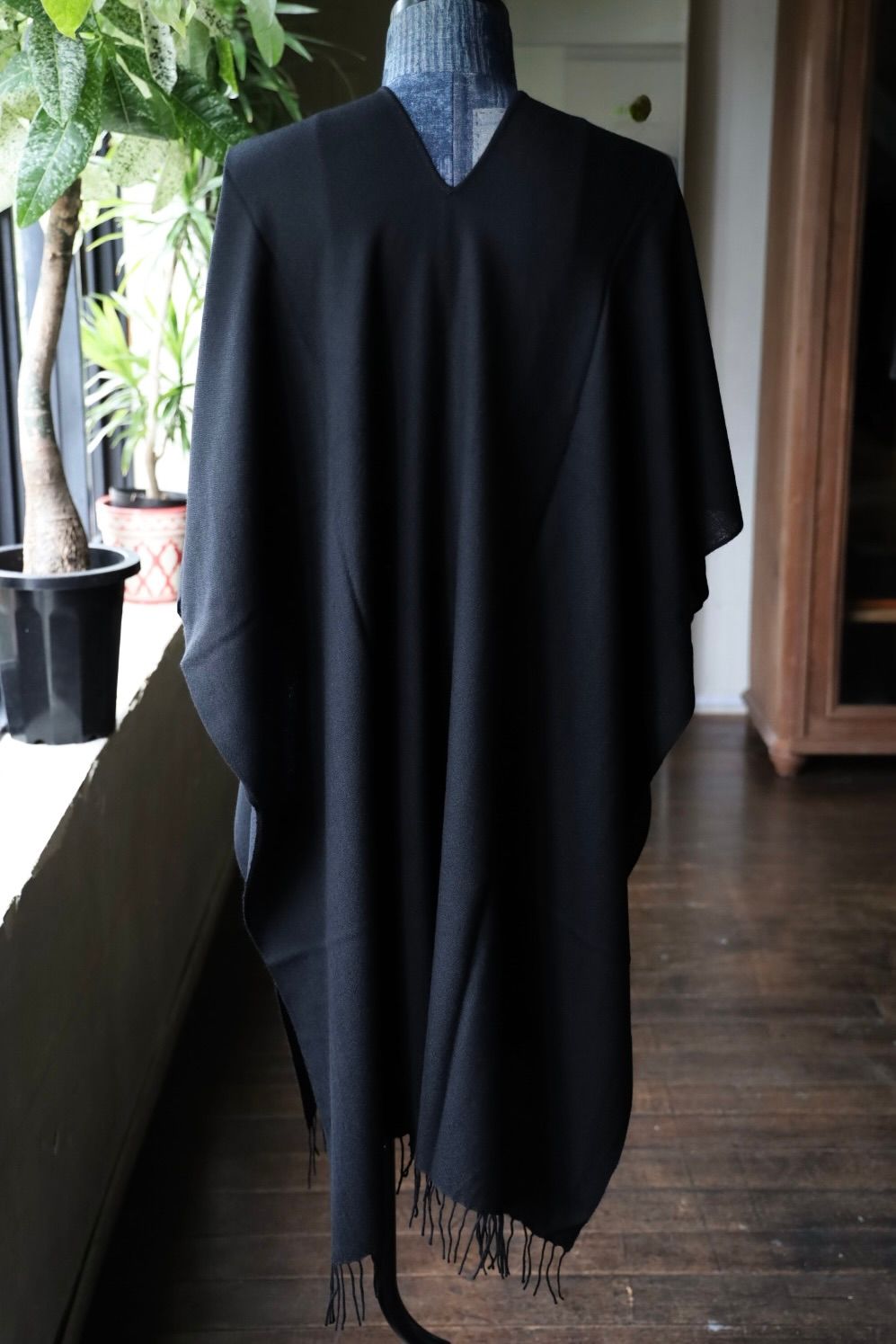 yohji yamamoto - Yohji Yamamoto 25AW ウール糸綾織りマフラー(HL-L01