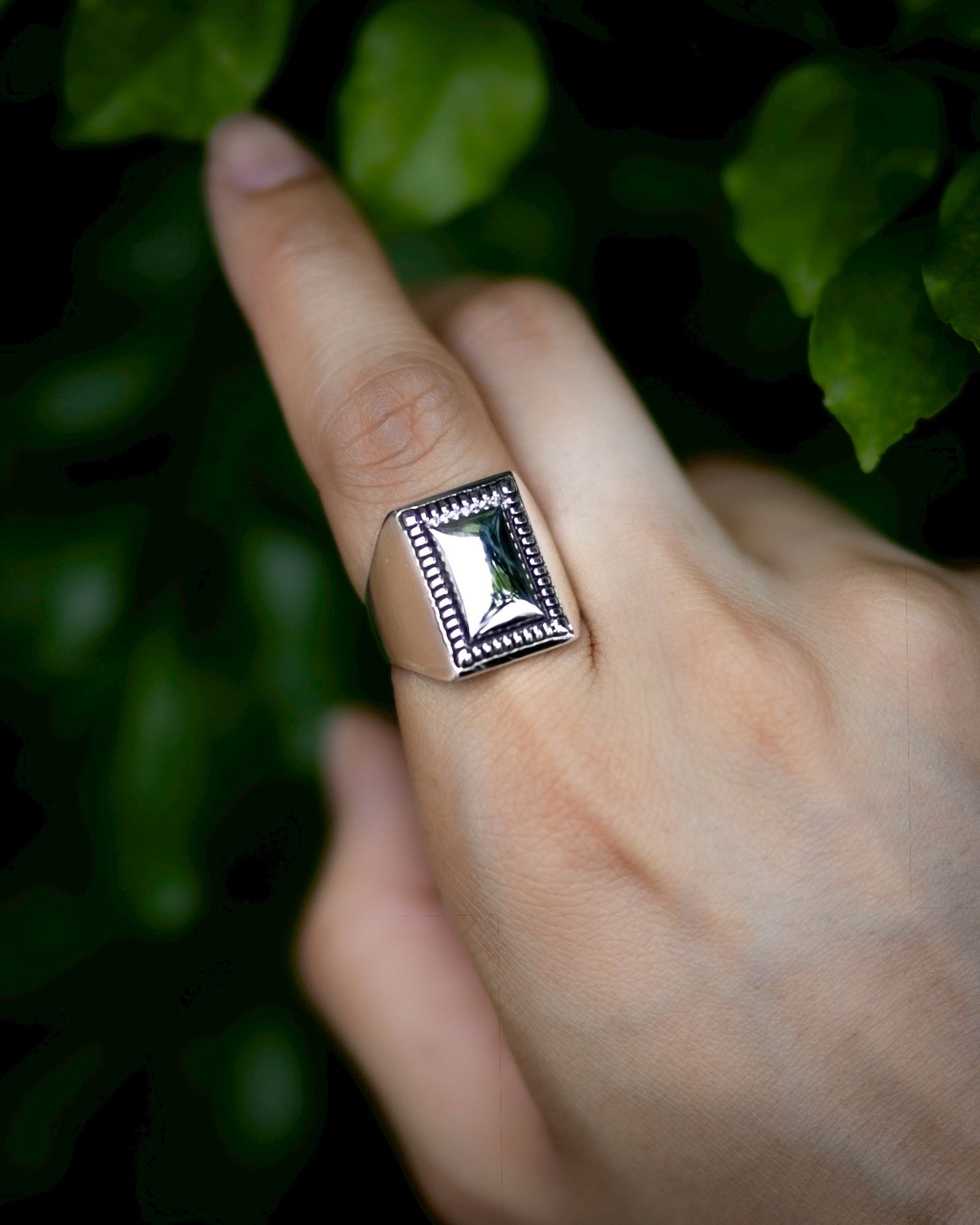 XOLO - XOLO JEWELRY リング / Square Mirror Ring (XOR020) | MARK