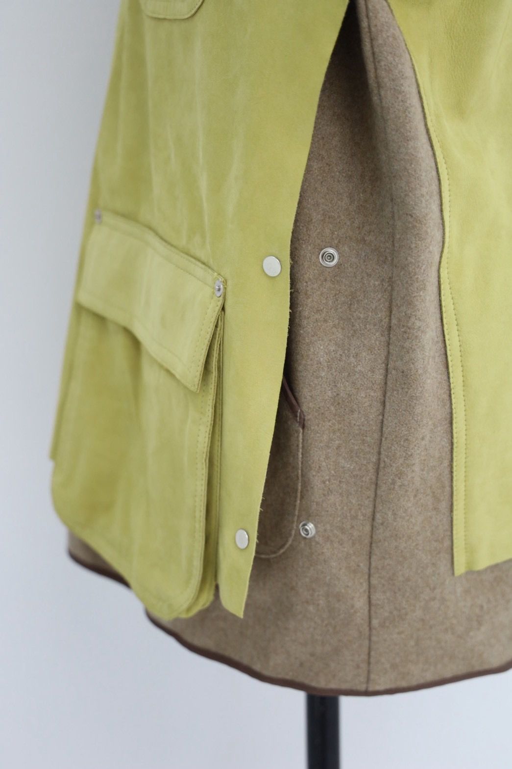 YOKE - ヨーク 25FW カバーオールNuback Leather Coverall Jacket