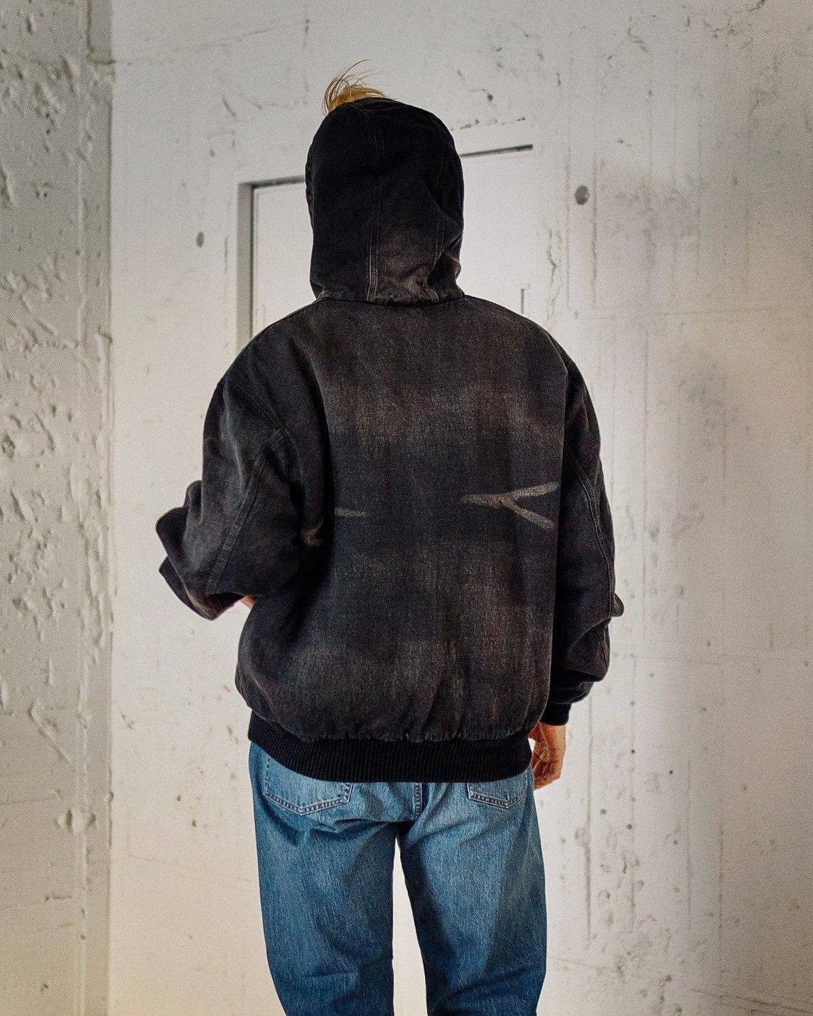 A.PRESSE - アプレッセ Silk Linen Hooded Parka(25SAP-01-14H)BLACK