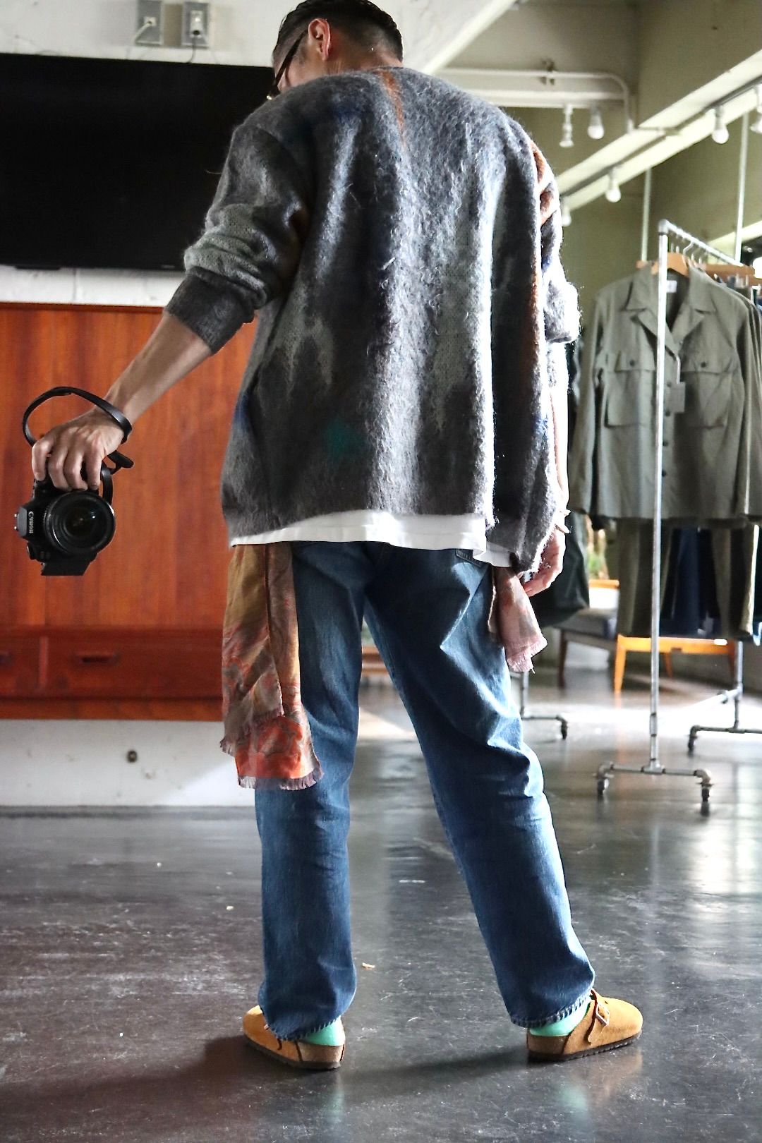 ヨーク22AW STILL JACQUARD CARDIGANスタイル.2022.9.6. | 2740 | MARK