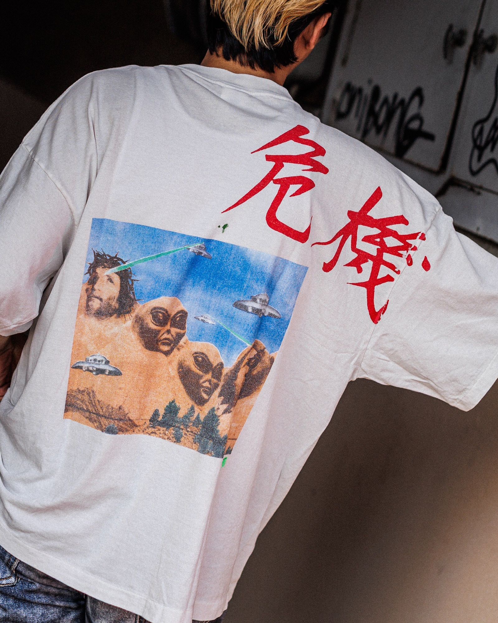 SAINT M×××××× - セントマイケル25SS KIKI SW_SS TEE(SM-HR8-0000-C22