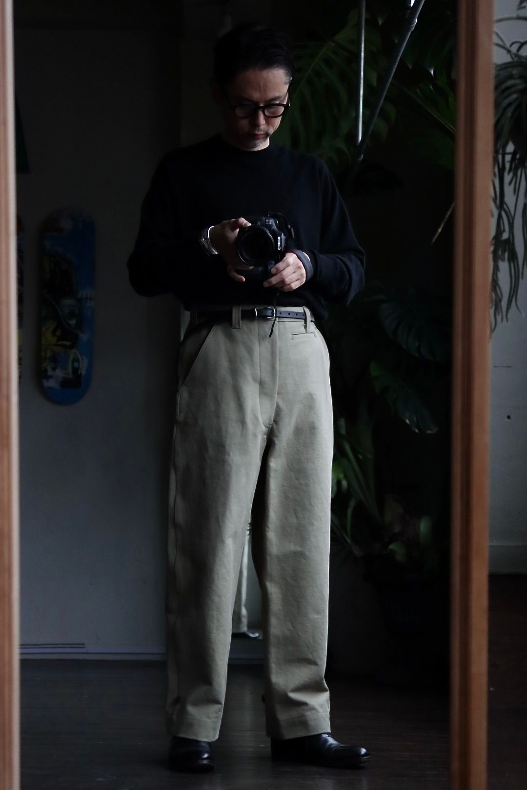 A.PRESSE アプレッセ23SS Motorcycle Trousersスタイル | 3169 | MARK