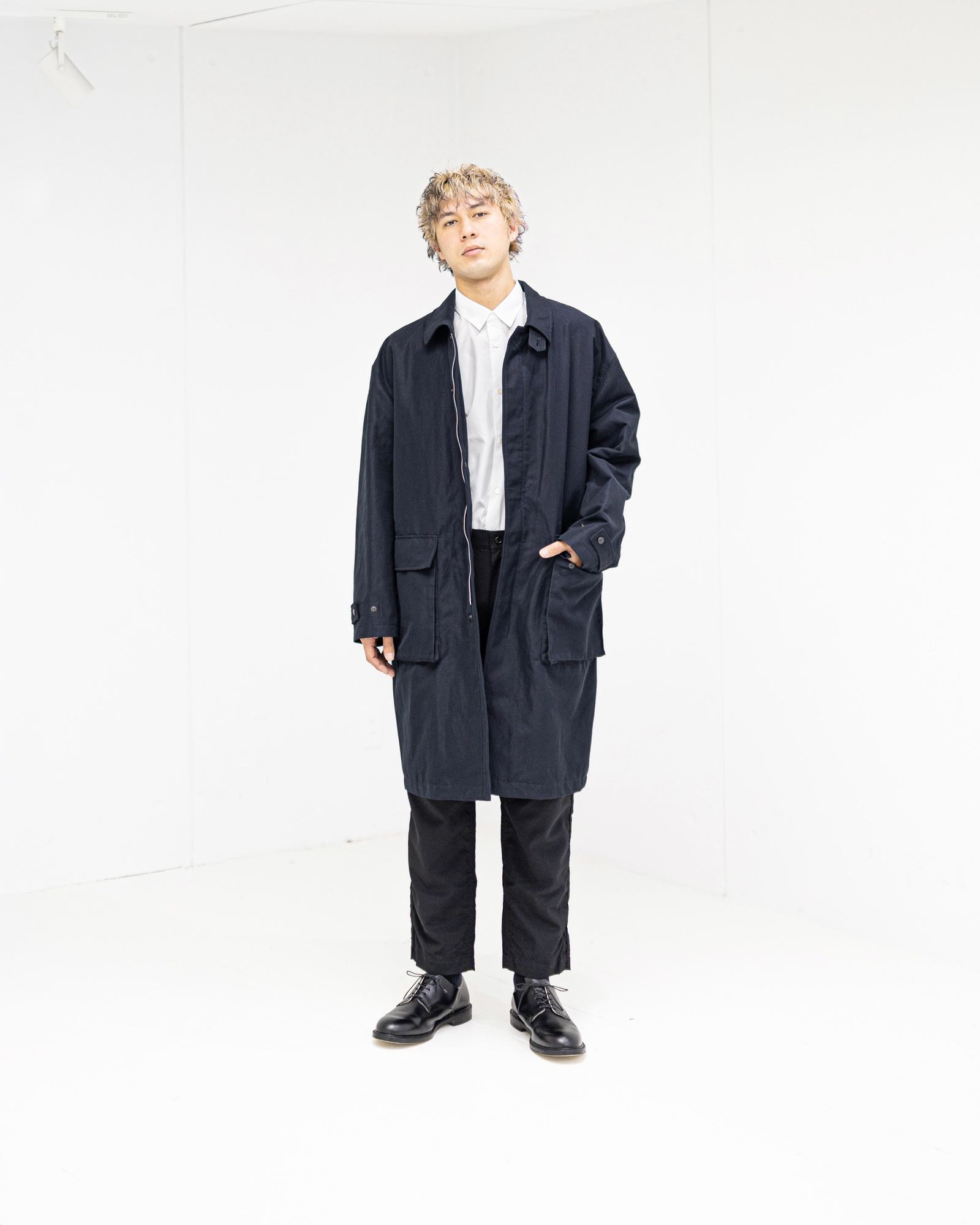 COMME des GARCONS HOMME - コムデギャルソンオム26SS 綿麻強撚サージ