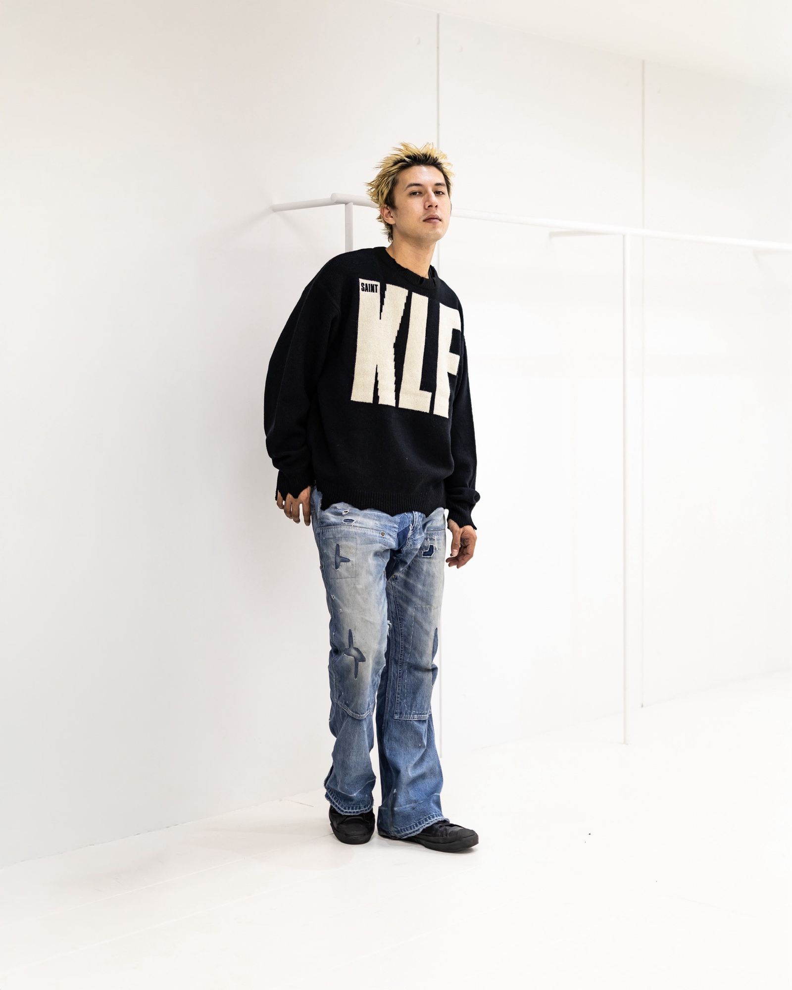 SAINT Mxxxxxx KLF_CREW NECK KNIT 10月25日(土)新作発売！ | 7377 | MARK