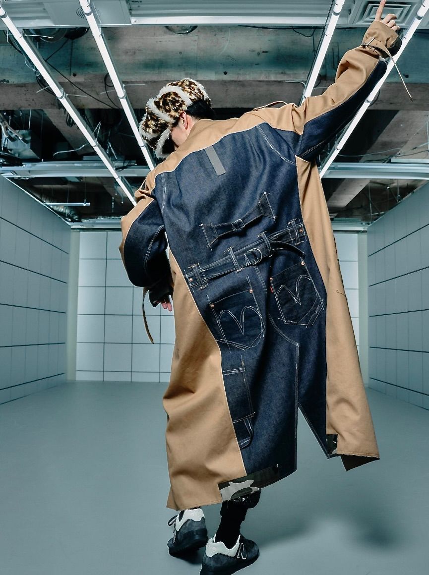 ジュンヤワタナベマンLevi'sコラボトレンチコートスタイル | 2672 | MARK