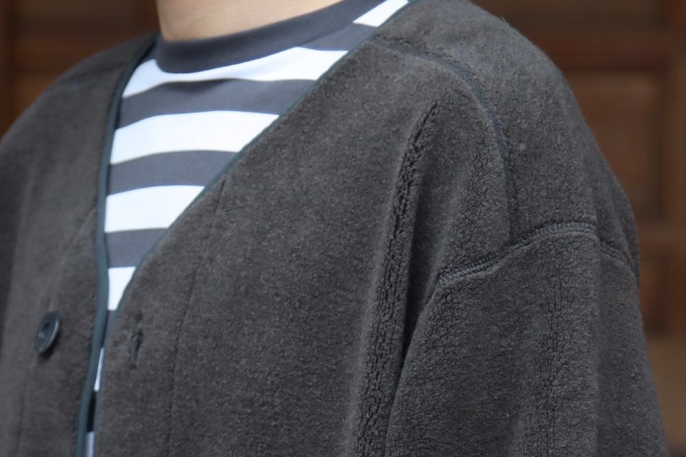 Graphpaper Wool Boa Liner Blouson(GM213-70207) style.2021.9.13