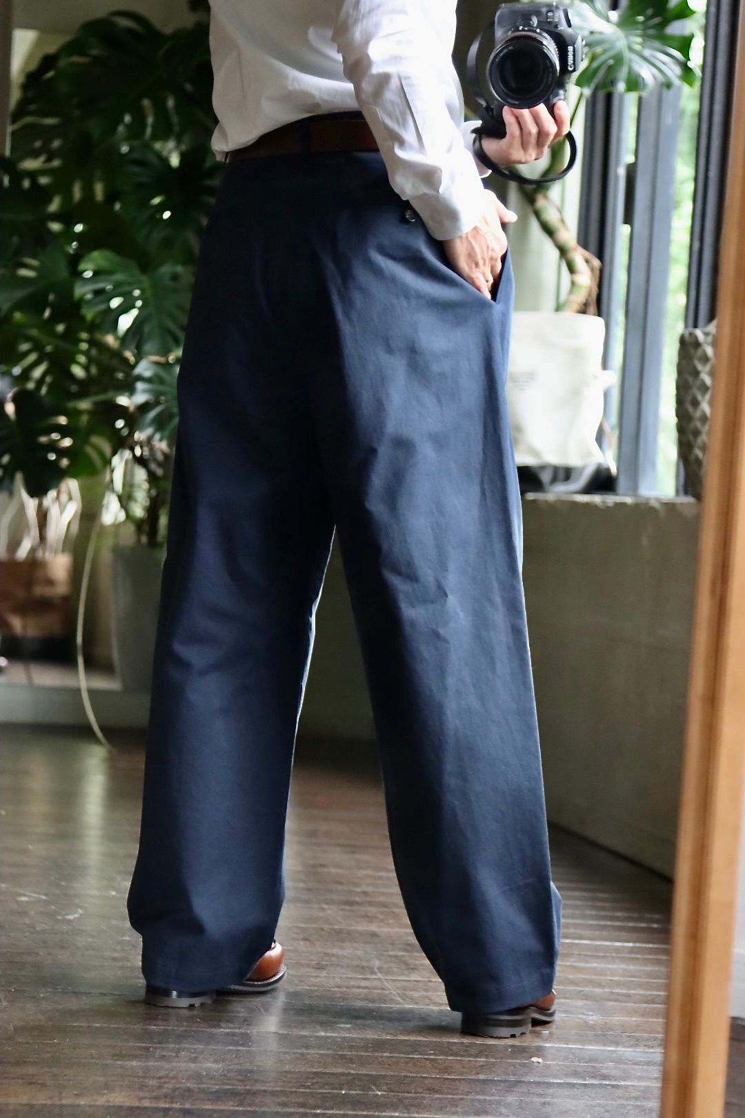 A.PRESSE - アプレッセ23SSチノ Chino Trousers (23SAP-04-15H)NAVY☆2