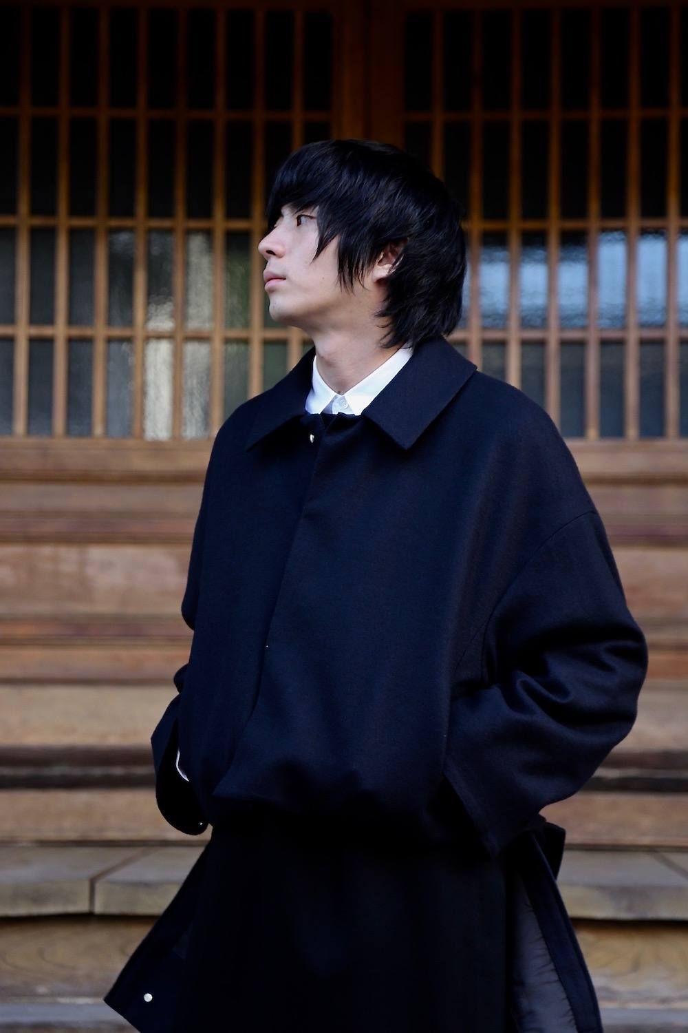 YOKE 3WAY BAL COLLAR SHARE COAT