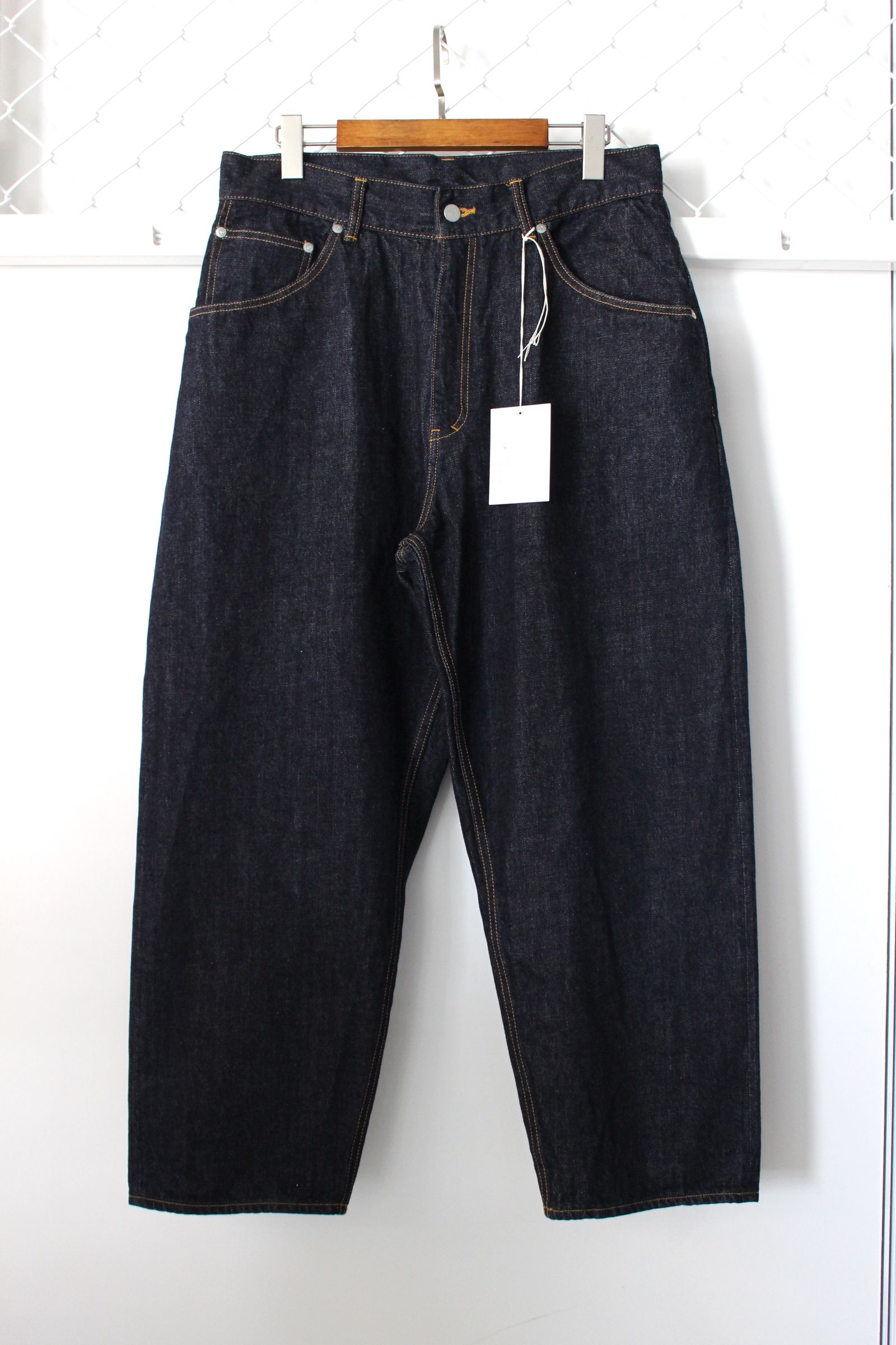 ANCELLM - 【別注】SELVEDGE TAPERED 5P DENIM PANTS/INDIGO | NapsNote