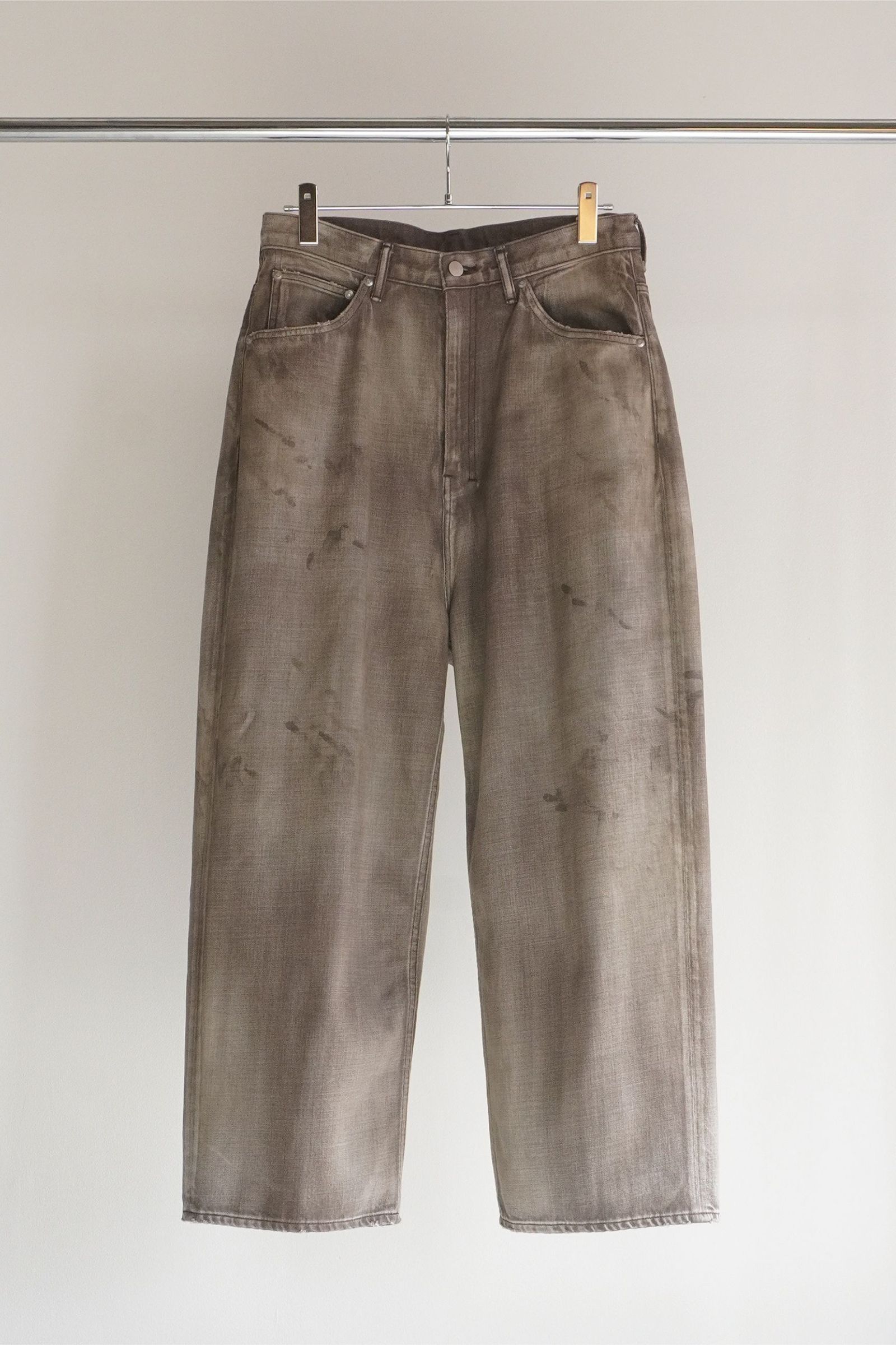 ANCELLM - AGING WIDE DENIM 5P PANTS | INDIGO | デニム | NapsNote