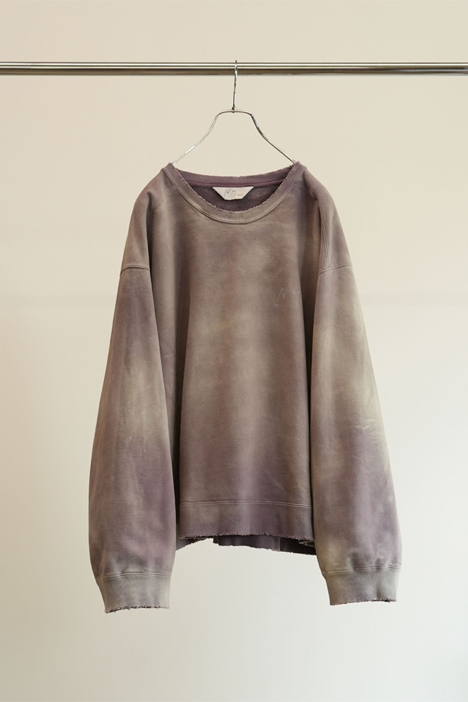 ANCELLM - UNEVENNESS SWEAT SHIRT | SAX | スウェット | NapsNote