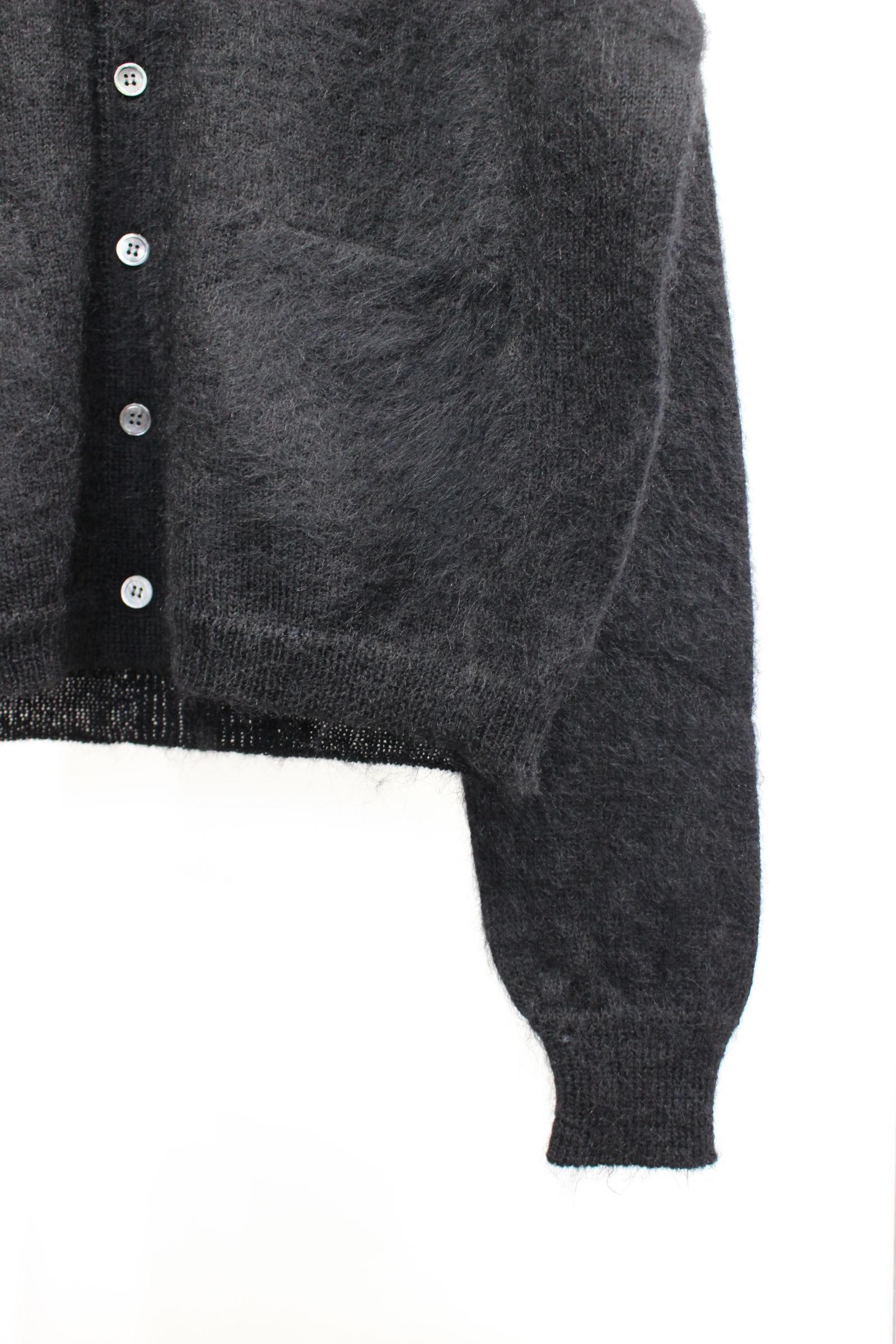 INTERIM - 50'S KID MOHAIR CARDIGAN/BLACK | NapsNote