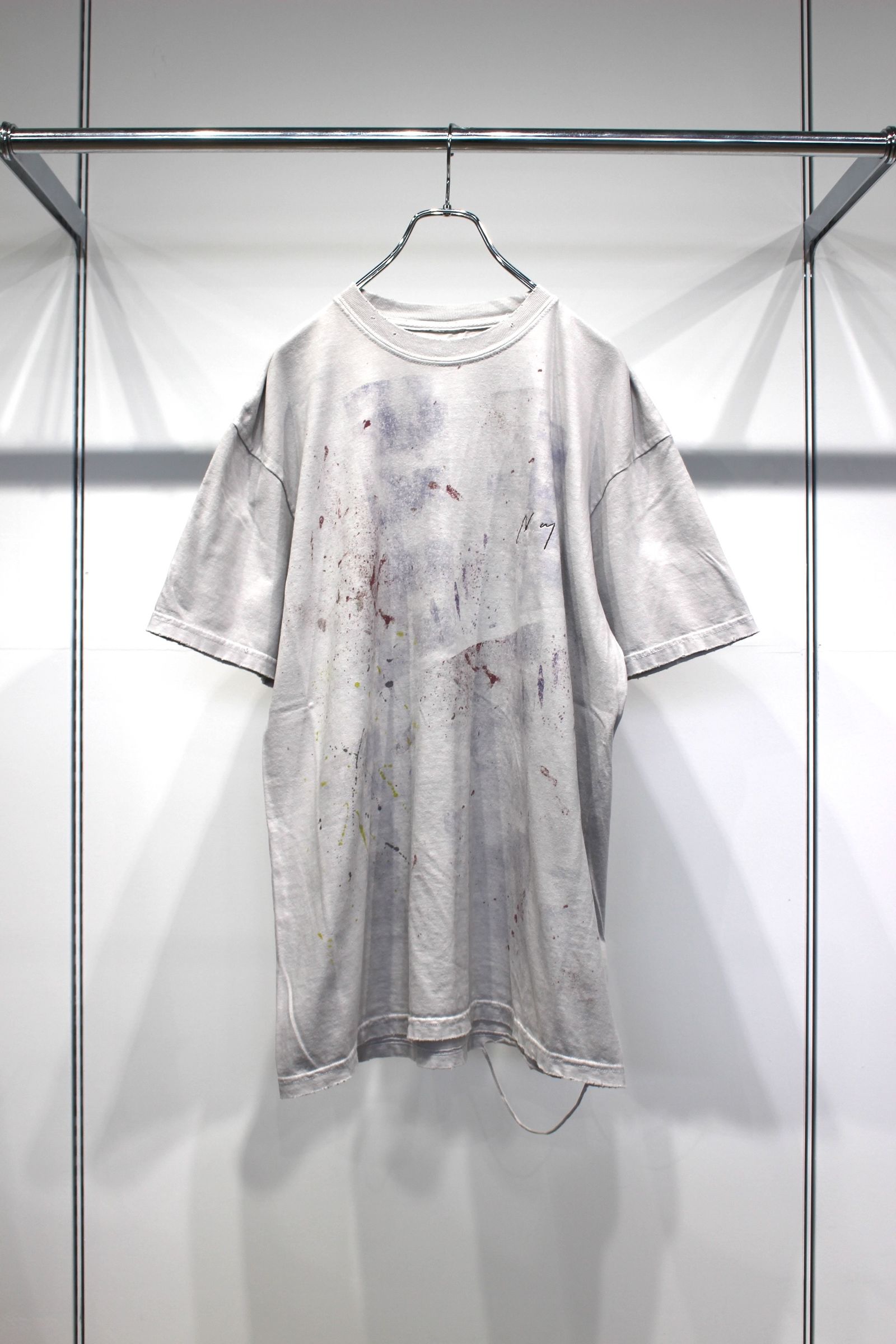 ANCELLM - ABSTRACT T-SHIRT | GRAY | カットソー | NapsNote