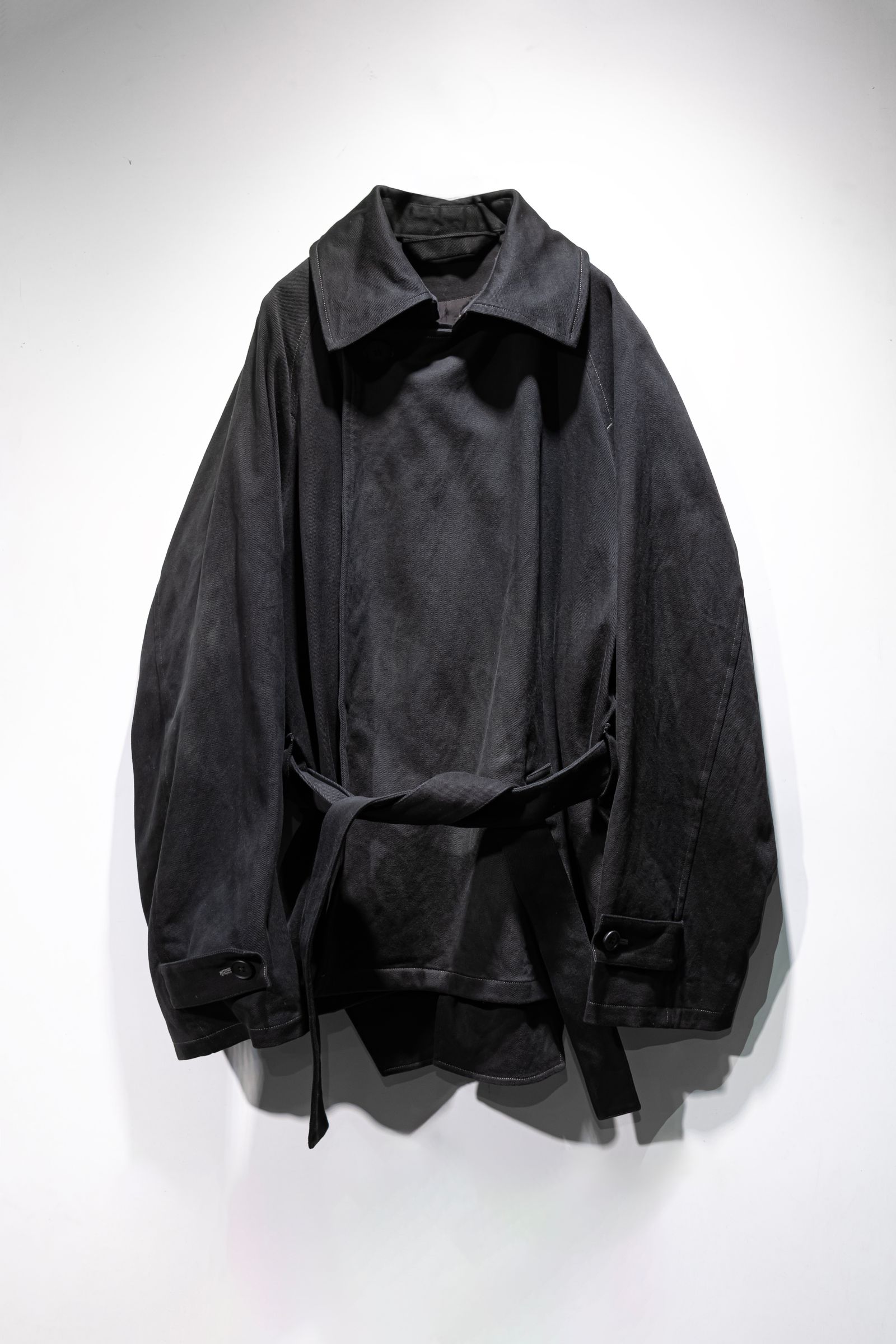 Blanc YM - 【Blanc YM×Retikle】Short trench coat | Retikle Online