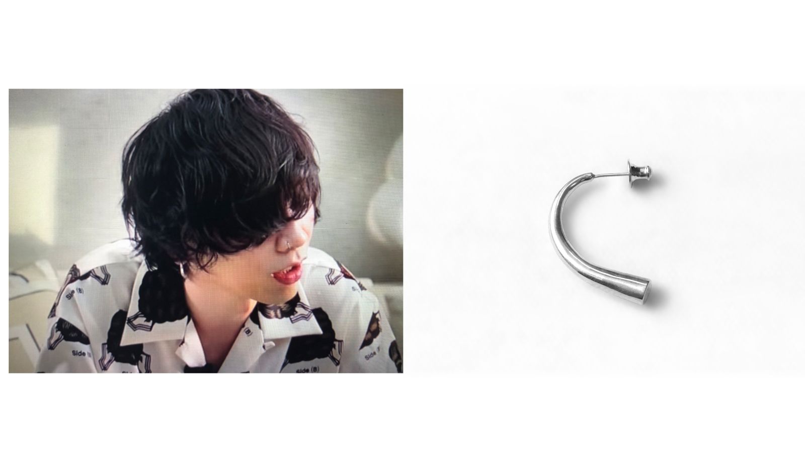 MIRAH】P101カーブピアスと米津玄師氏。 | Retikle Online Store