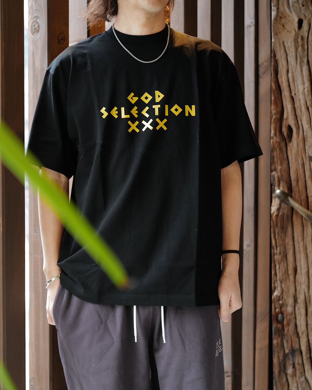 GOD SELECTION XXX - GX-A26-ST-15 T-SHIRT BLACK | River