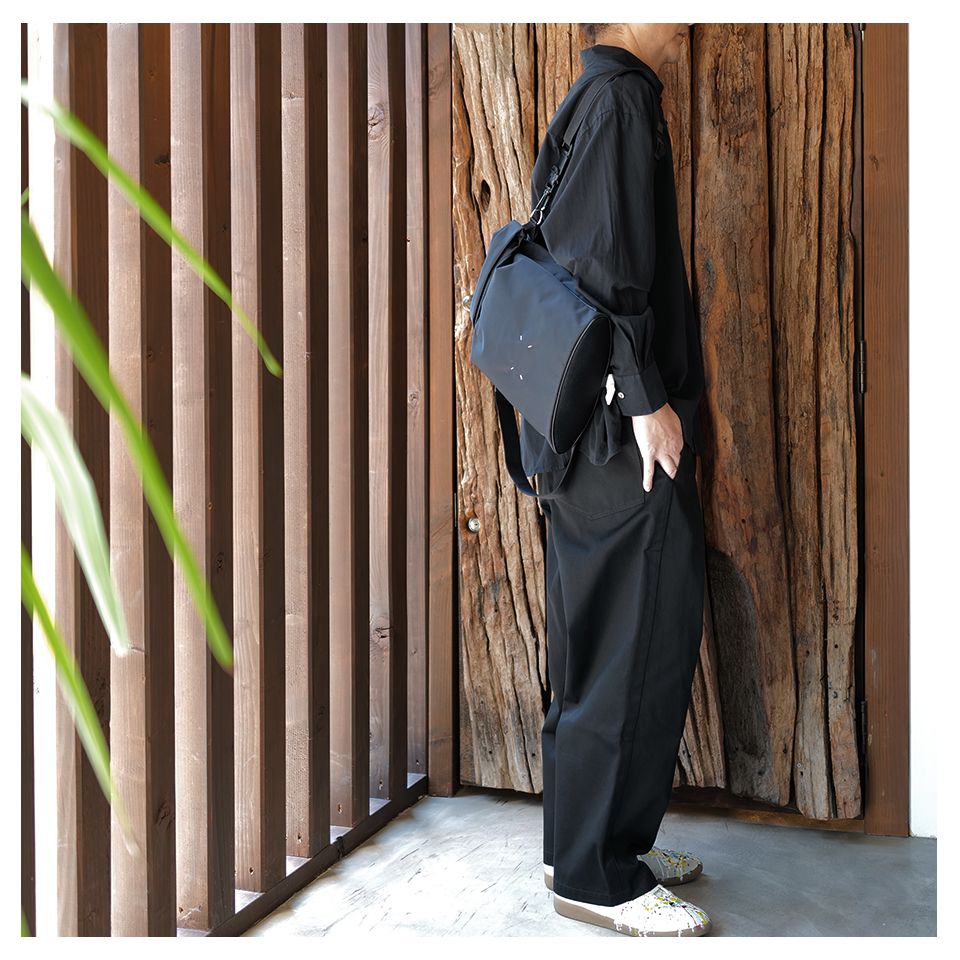 Maison Margiela - コットントラウザーズ Black | River