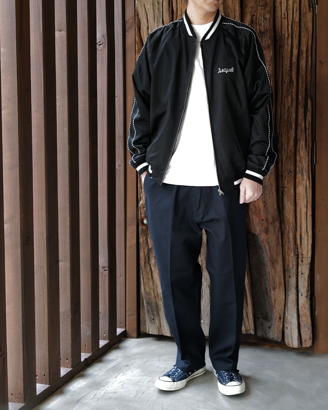 SEQUEL - CHINO PANTS (TYPE-XF) NAVY | River