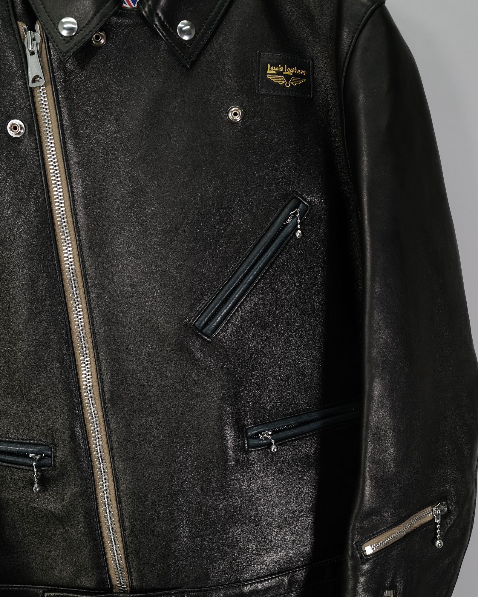 Lewis Leathers - Cyclone -サイクロン- 【Tight-Fit】 (シープレザー