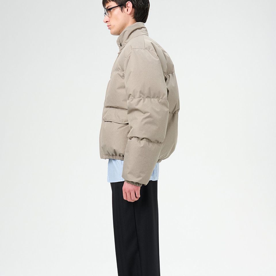 OUR LEGACY - 【Last1 Size48】 INHALE PUFFA Doubleganger Beige Mel