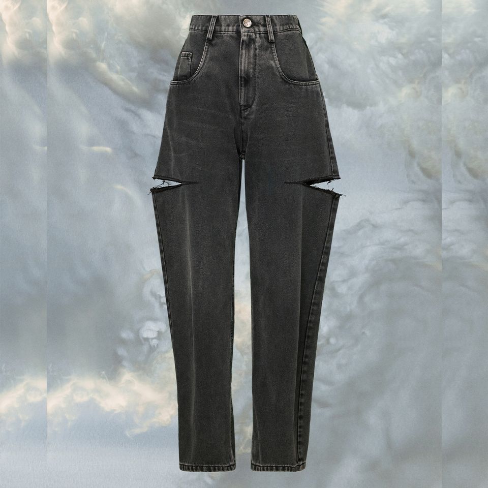 Maison Margiela - カットアウトジーンズ Black | River