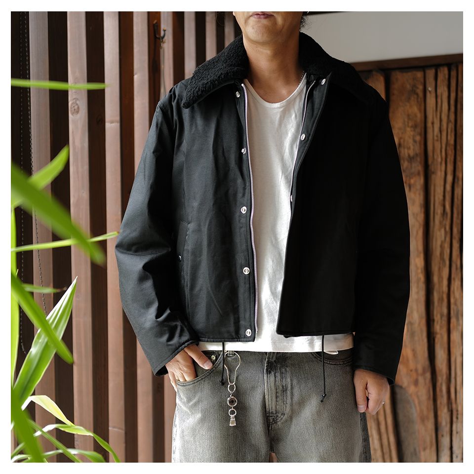 OUR LEGACY - ACE JACKET Black Aero Nylon | River