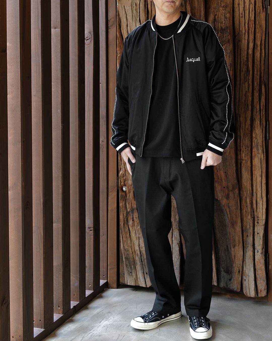 SEQUEL - SOUVENIR JACKET Black | River