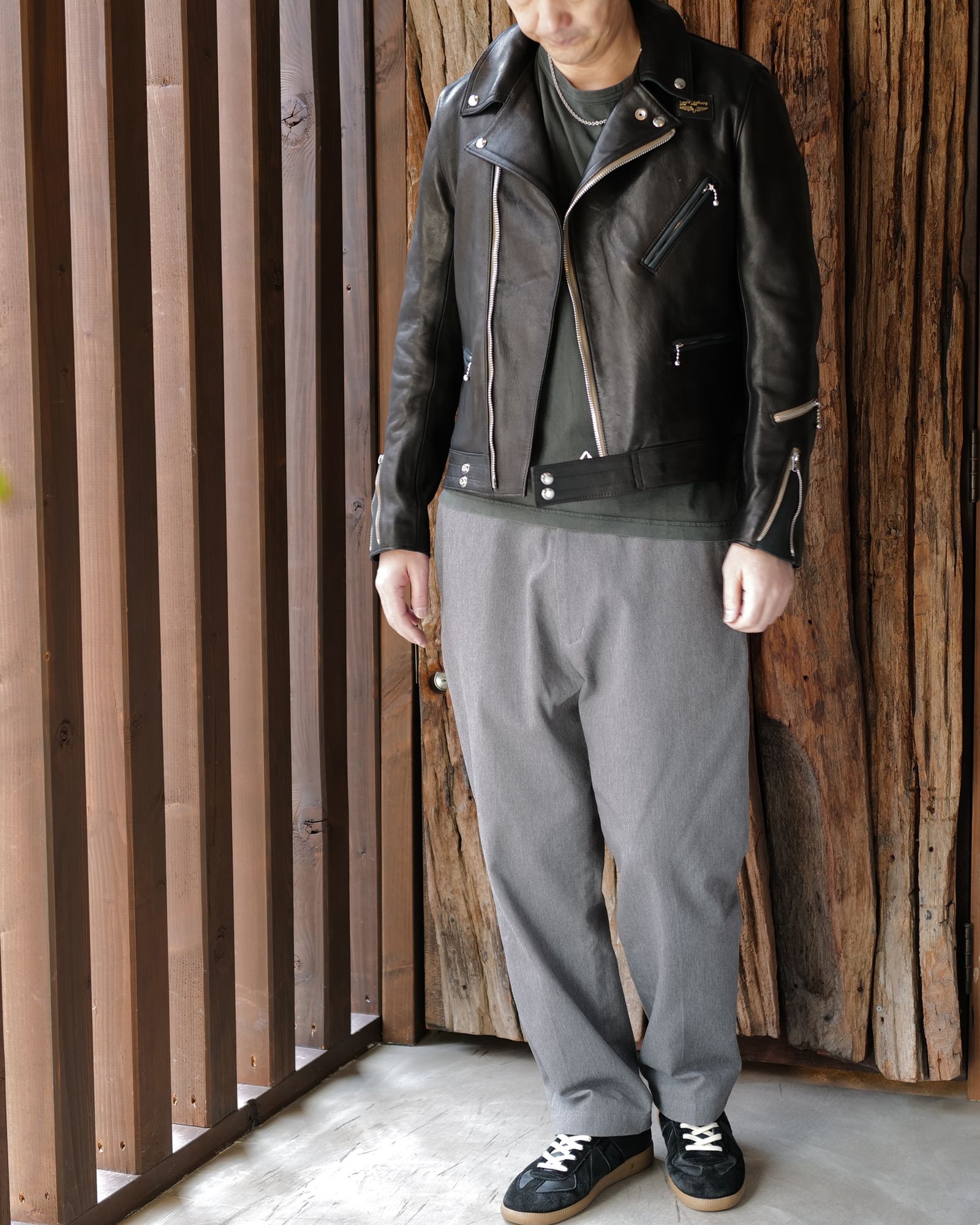 Lewis Leathers - Cyclone -サイクロン- 【Tight-Fit】 (シープレザー