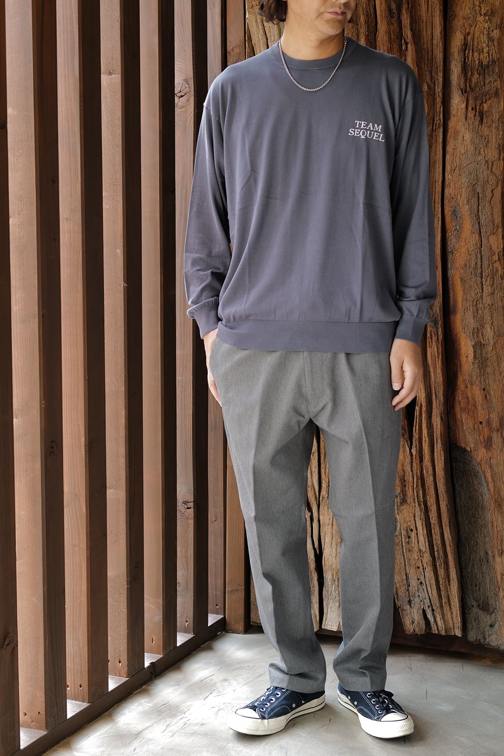 SEQUEL - KNIT CREW NECK Gray | River
