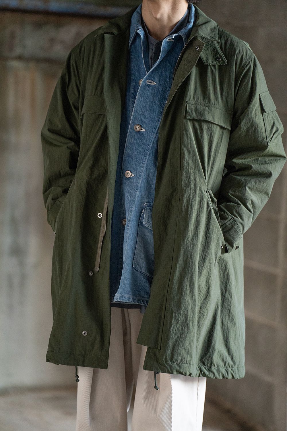 KHONOROGICA - 【ラスト1点】【23AW】Water Proof Rip Stop Nylon