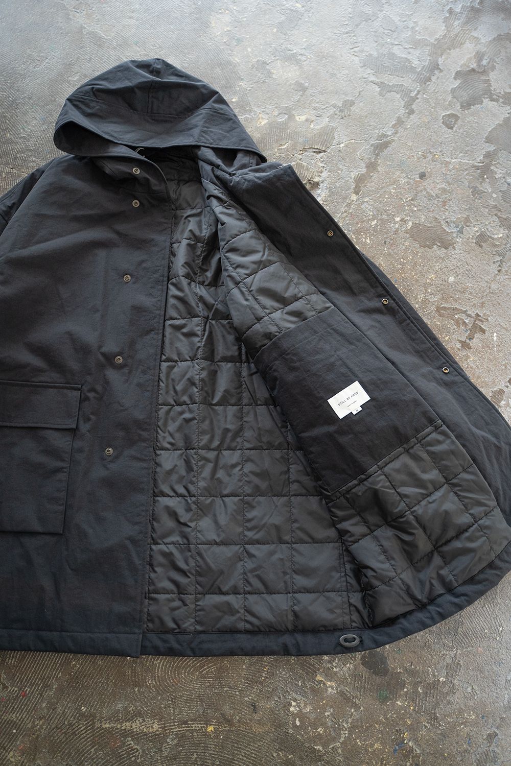 STILL BY HAND - 【ラスト1点】【24AW】撥水ナイロンオックス
